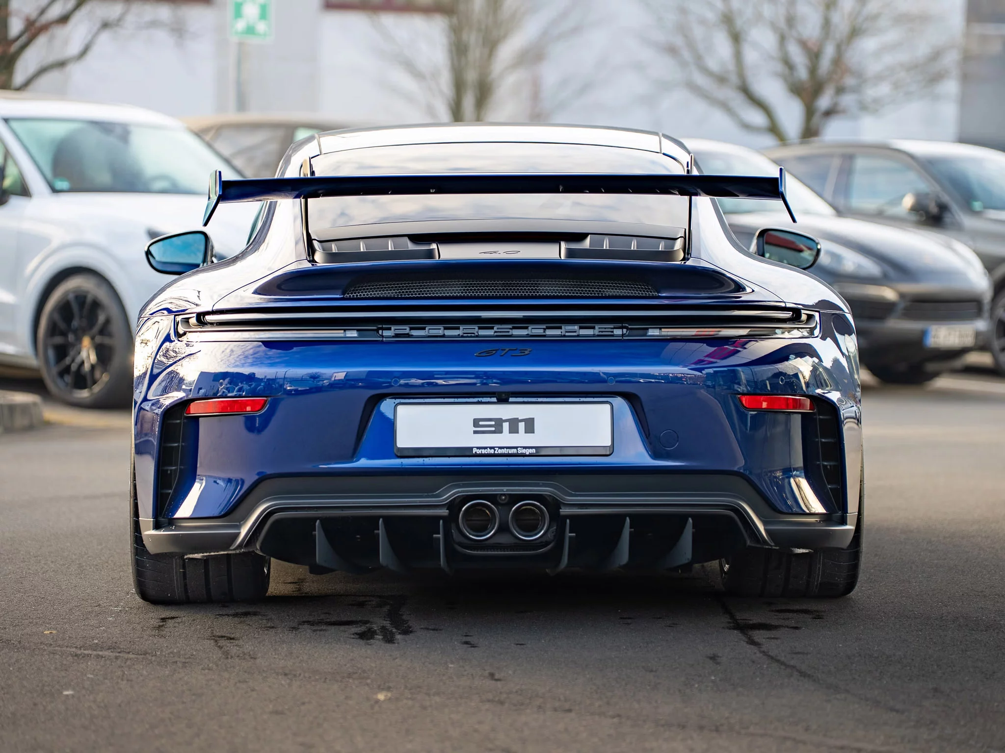Gentian Blue Metallic Porsche 911 GT3