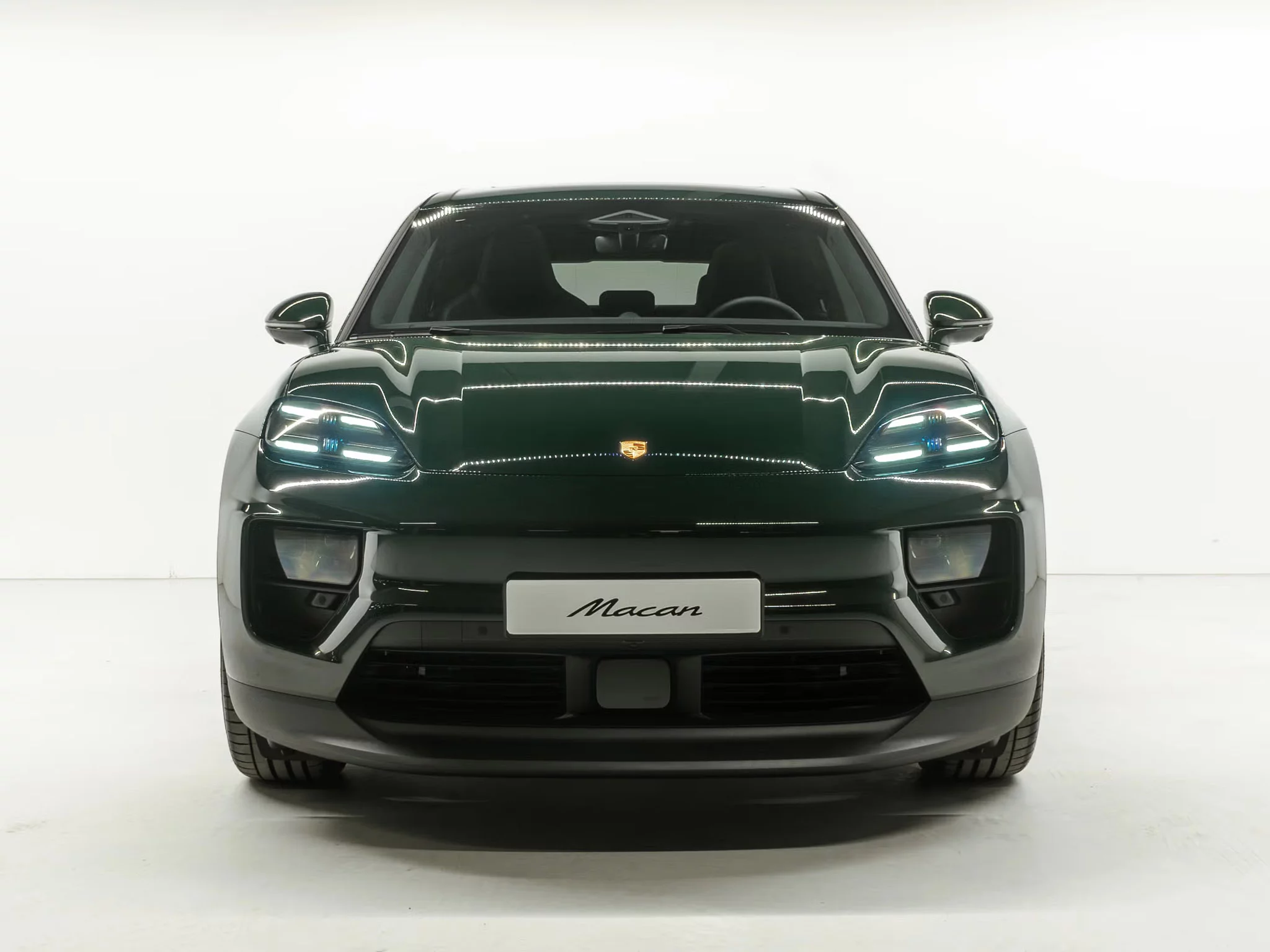 Barnato Green Porsche Macan Electric