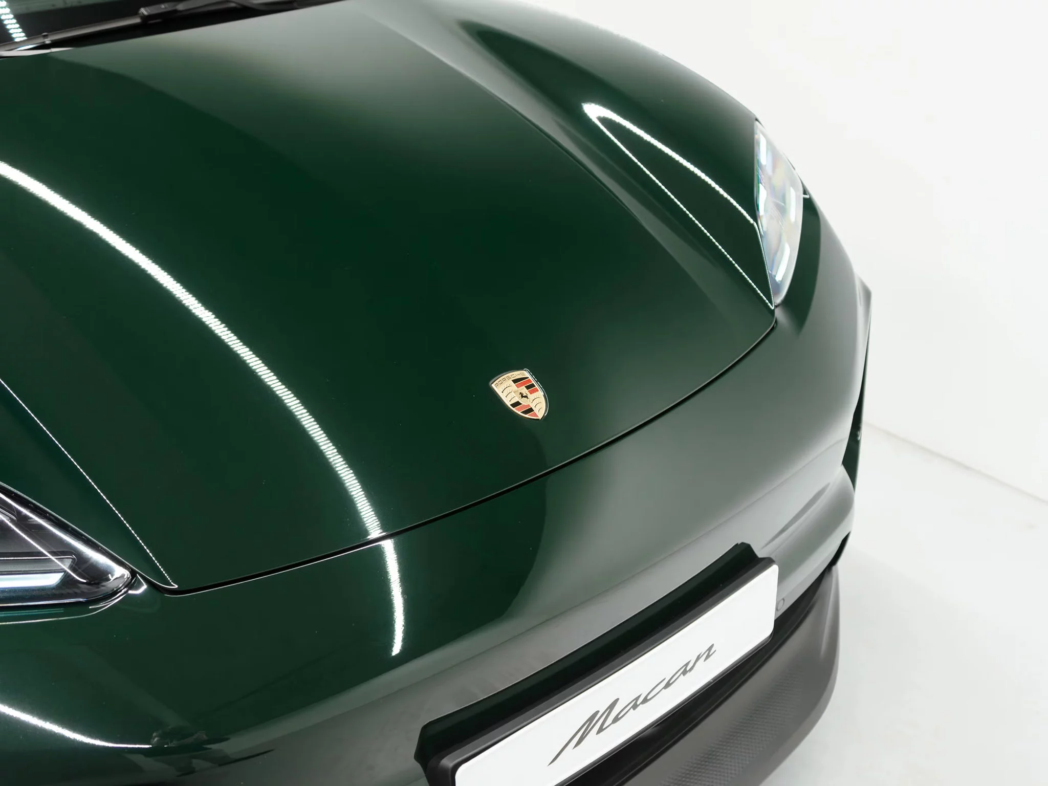 Barnato Green Porsche Macan Electric