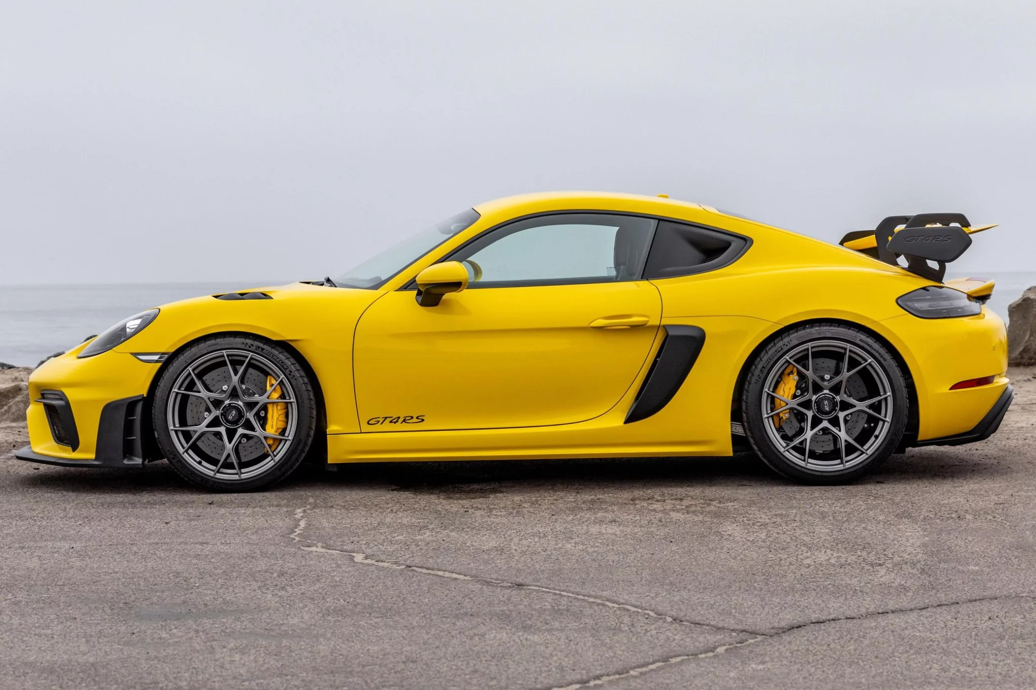 Racing Yellow Porsche 718 Cayman GT4 RS
