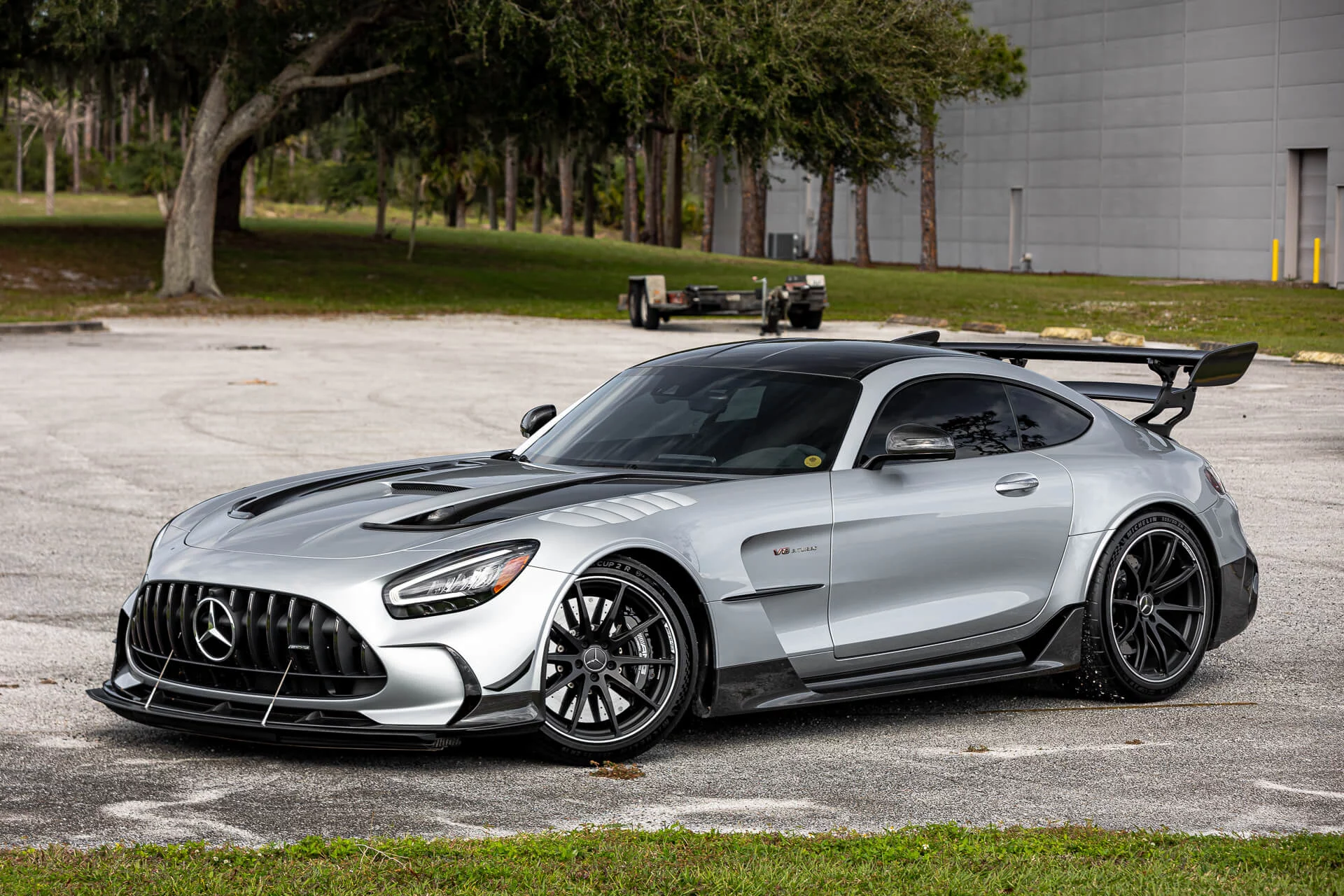 Cirrus Silver Mercedes-AMG GT