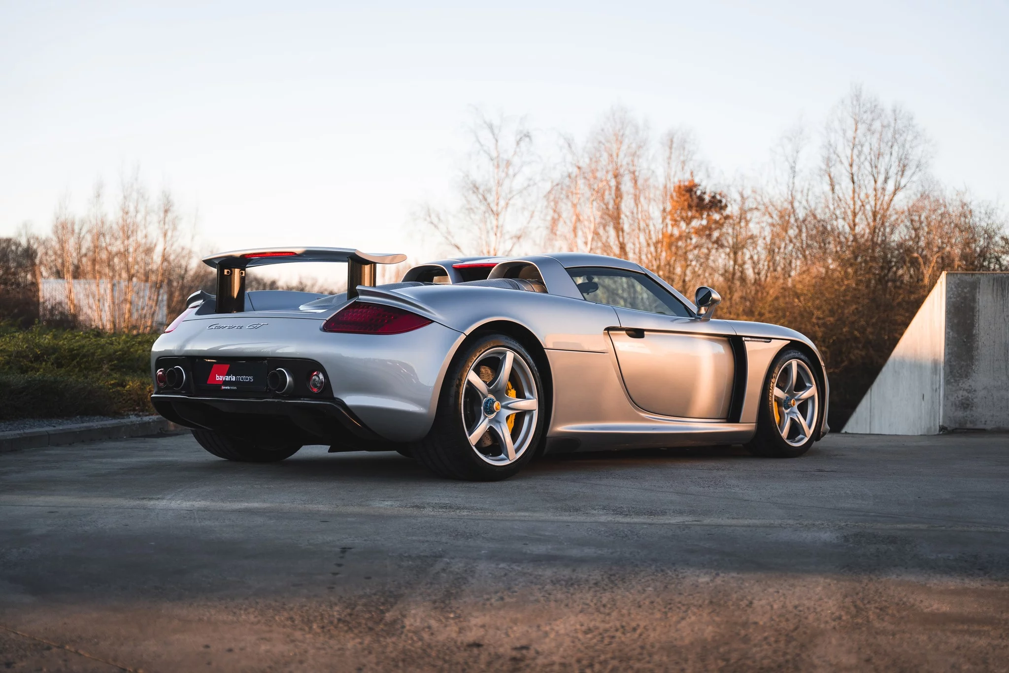 GT Silver Metallic Porsche Carrera GT