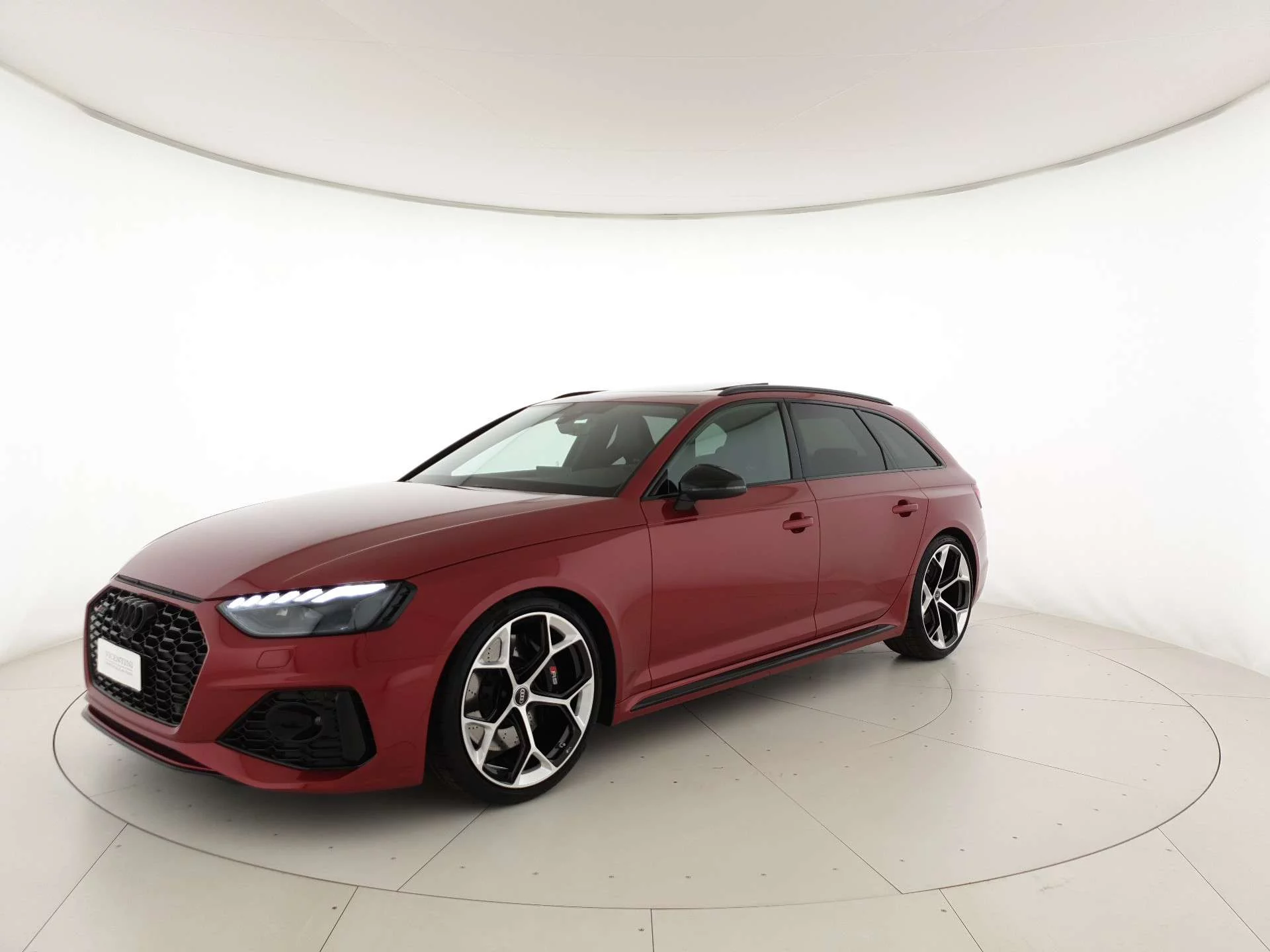 Garnet Red Audi RS4 Avant
