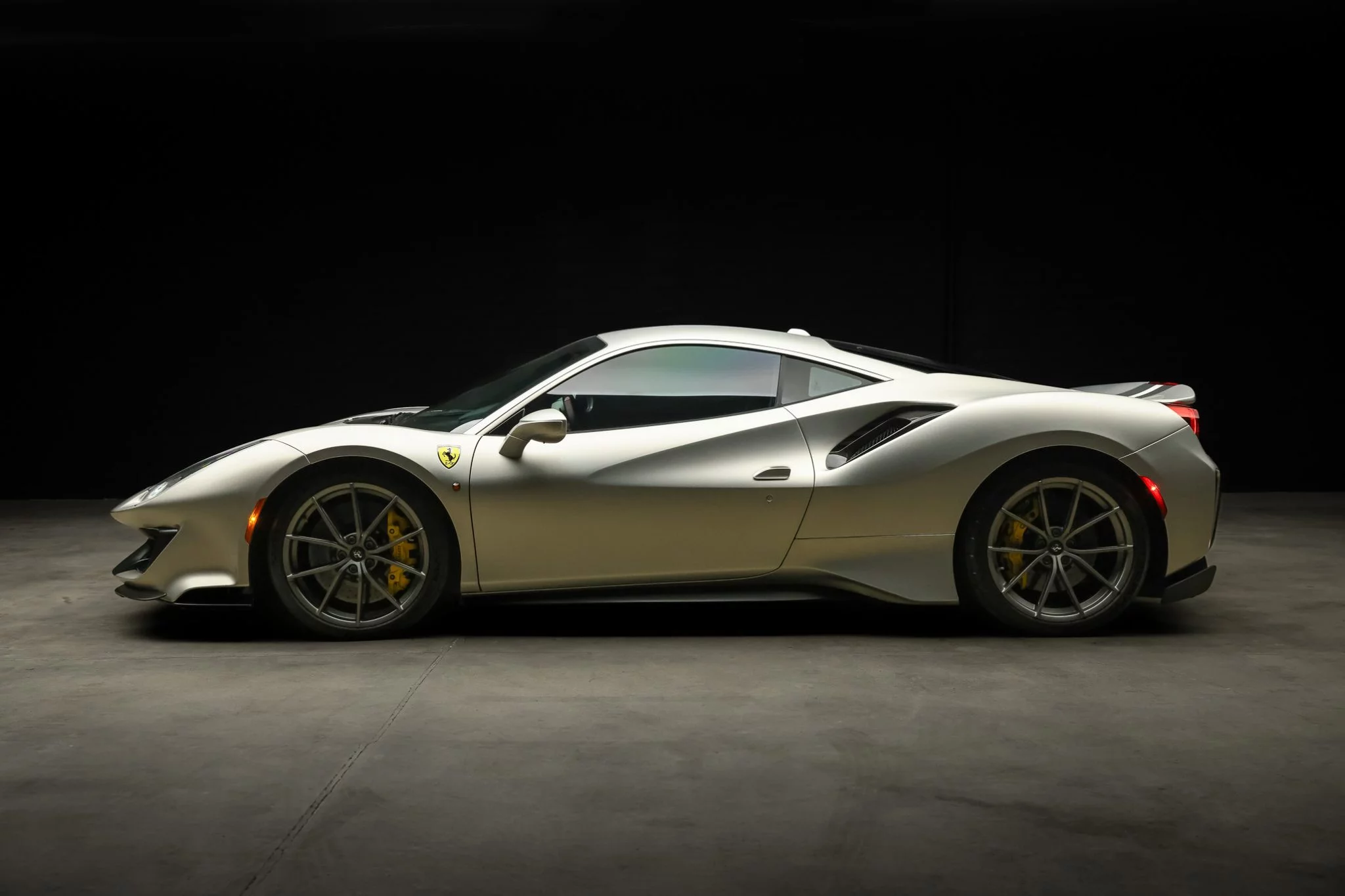 Alluminio Opaco Ferrari 488