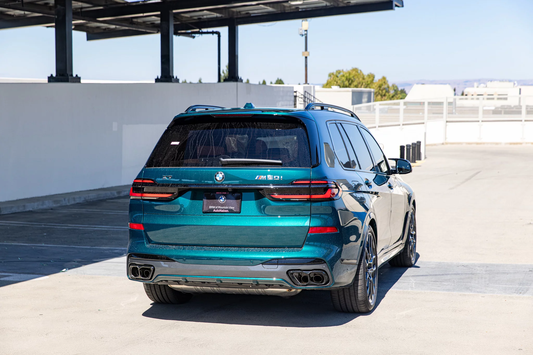 Boston Green BMW X7