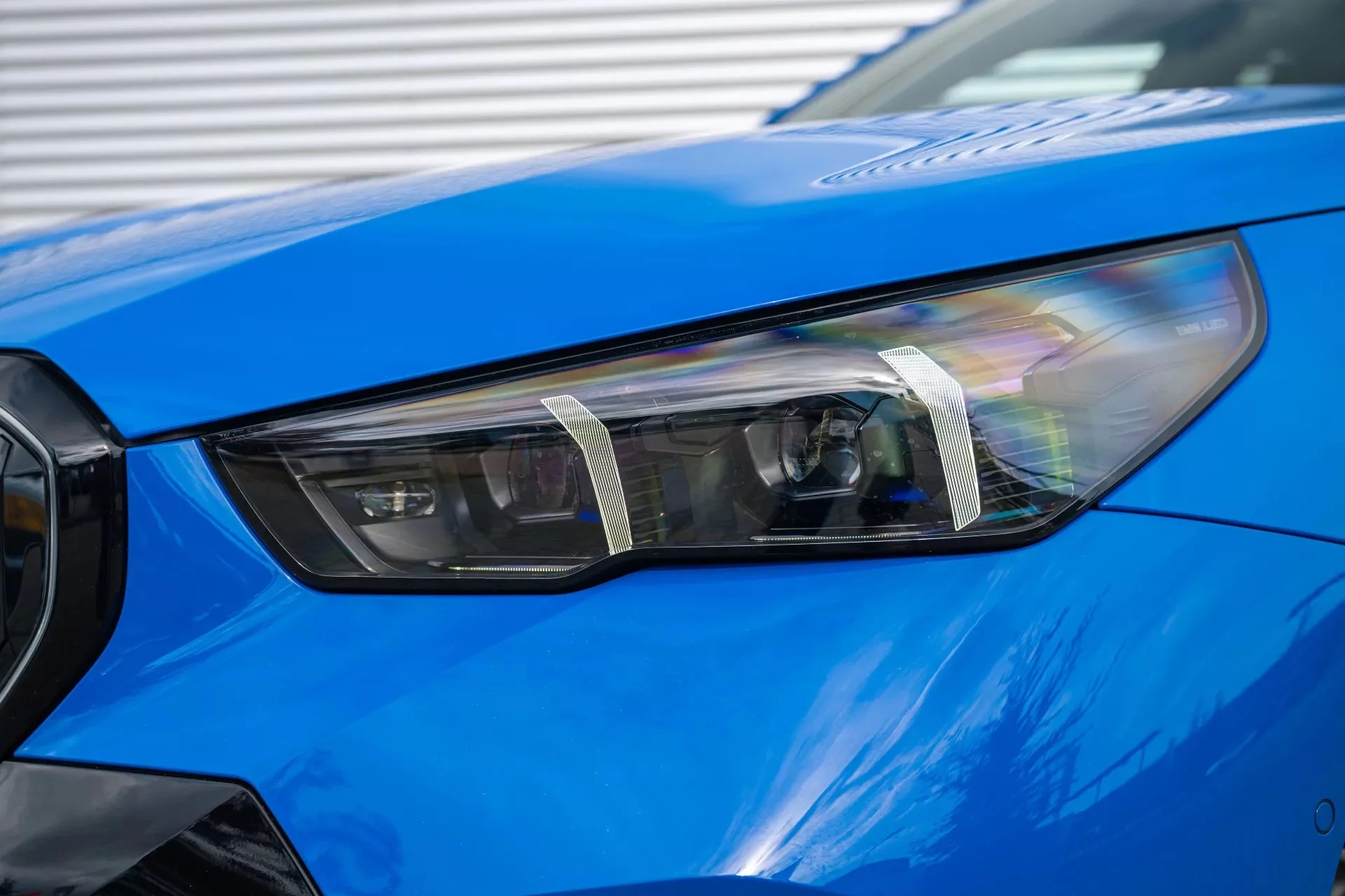 Gentian Blue BMW 5 Series