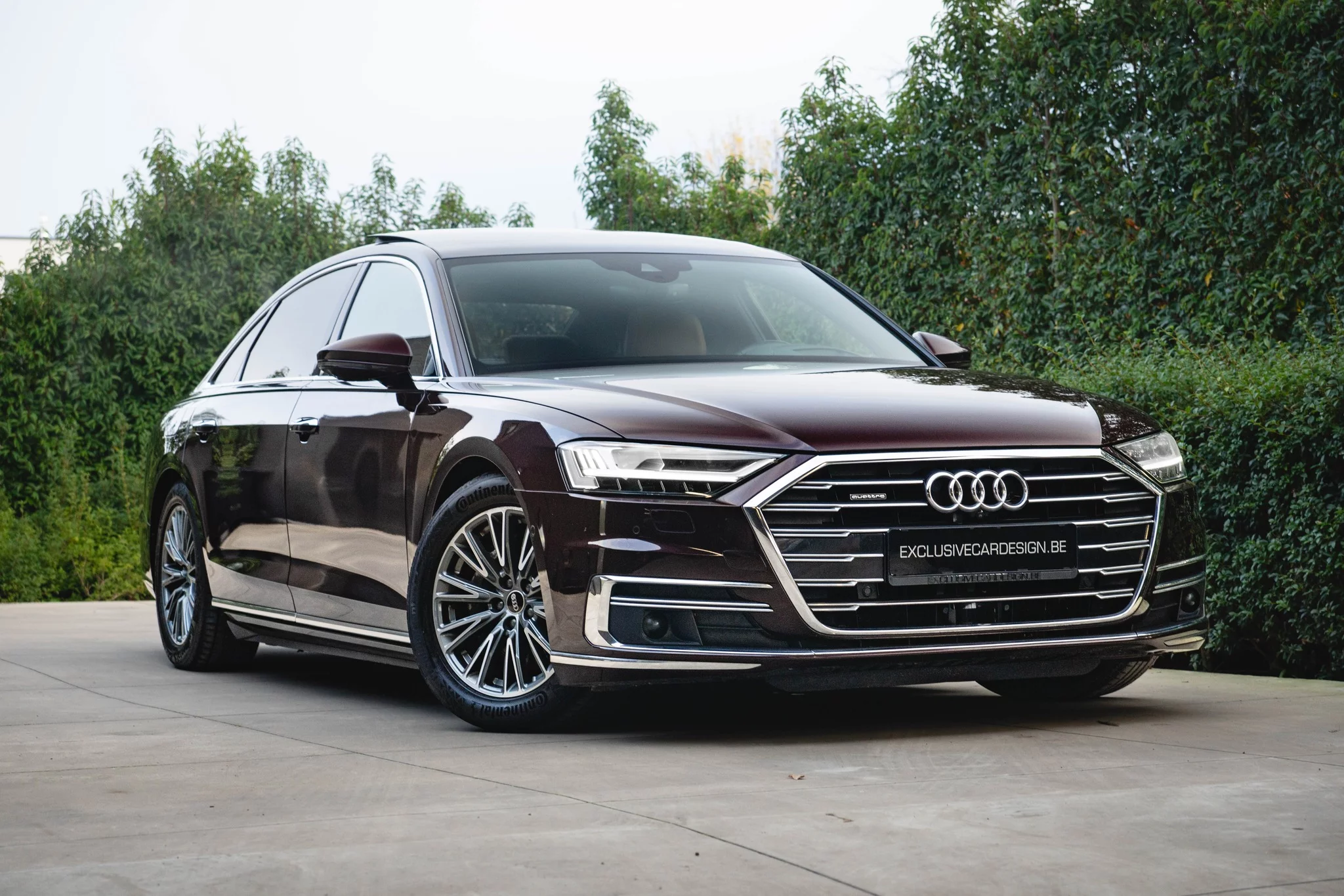 Seville Red Metallic Audi A8