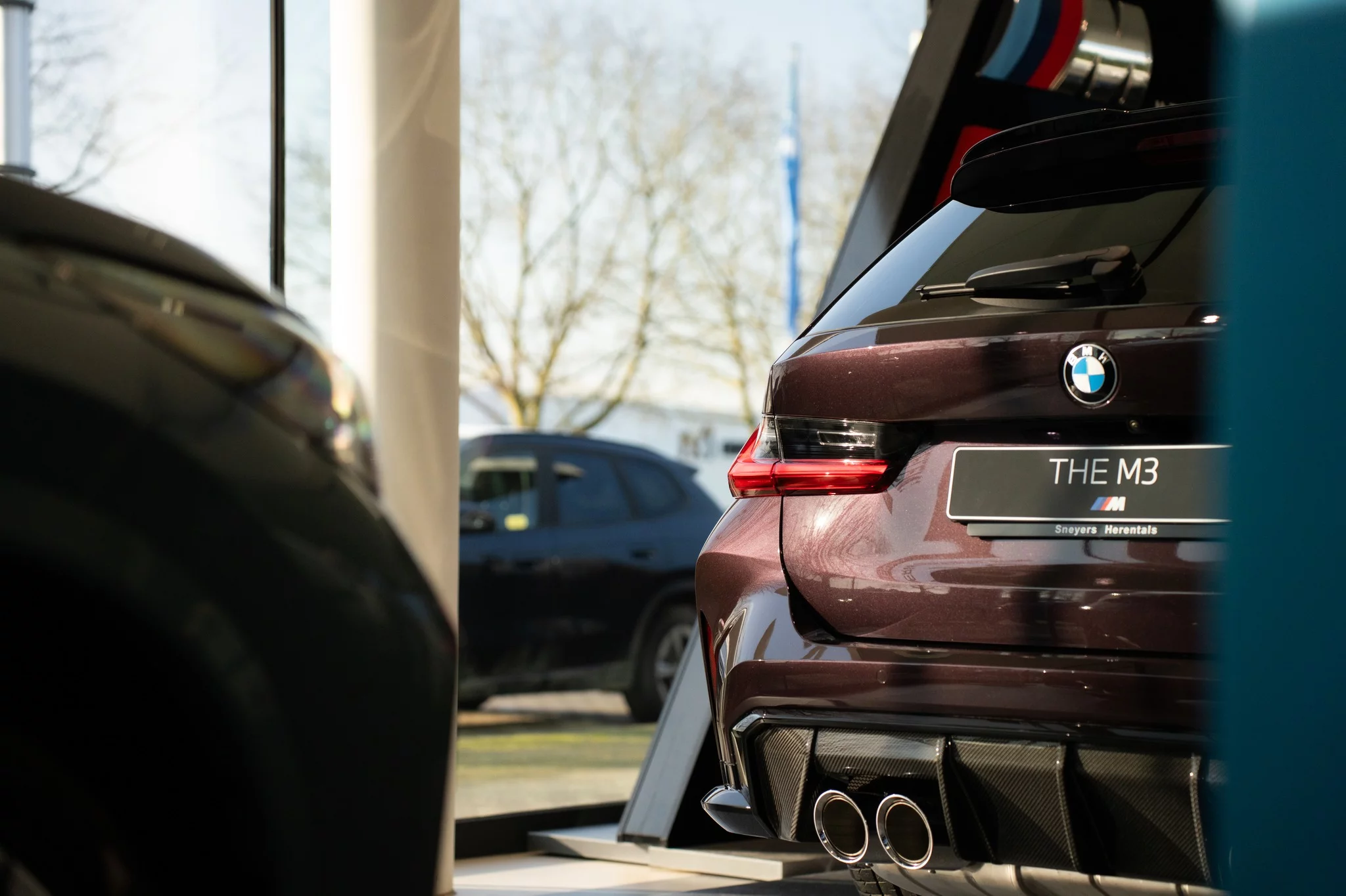Belladonna Purple BMW M3