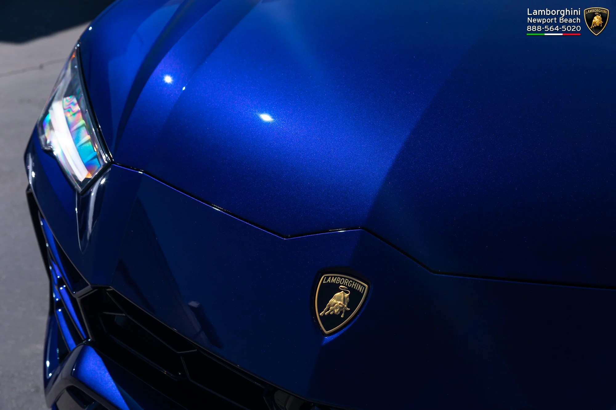 Blu Astraeus Lamborghini Urus