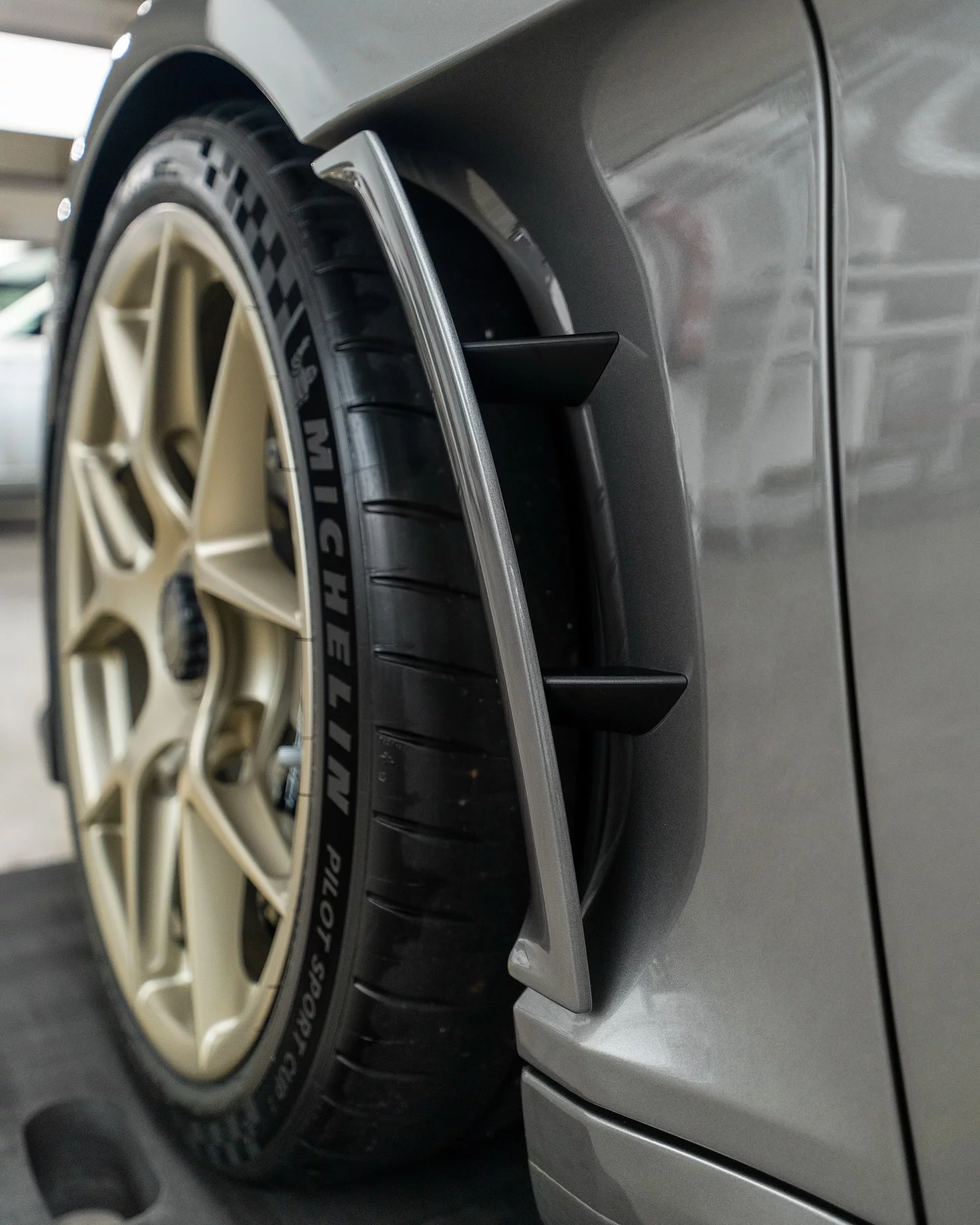Stone Grey Metallic Porsche 911 GT3