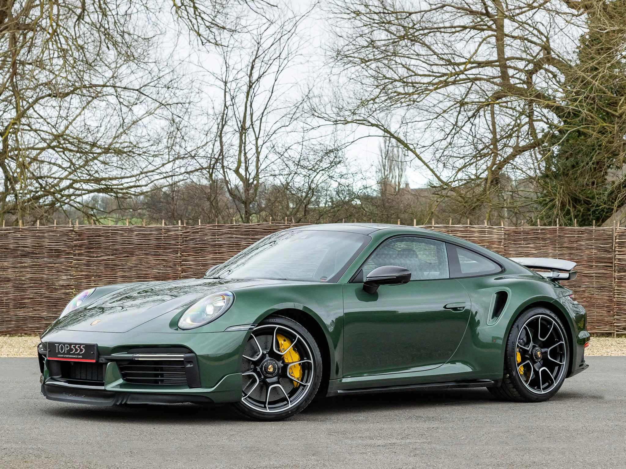 Oak Green Metallic Porsche 911 Turbo