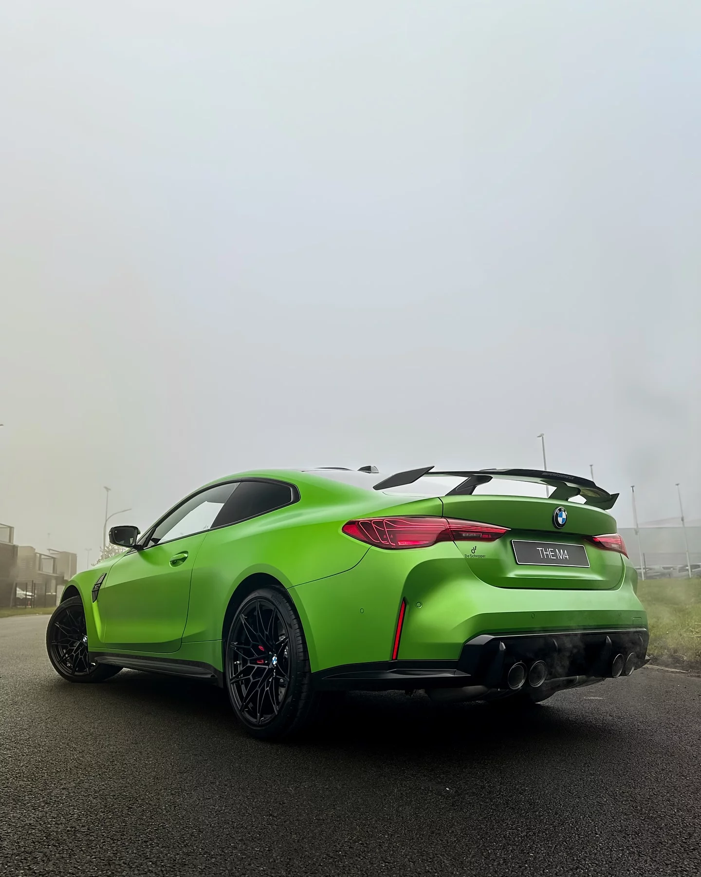Frozen Tampa Bay Green BMW M4