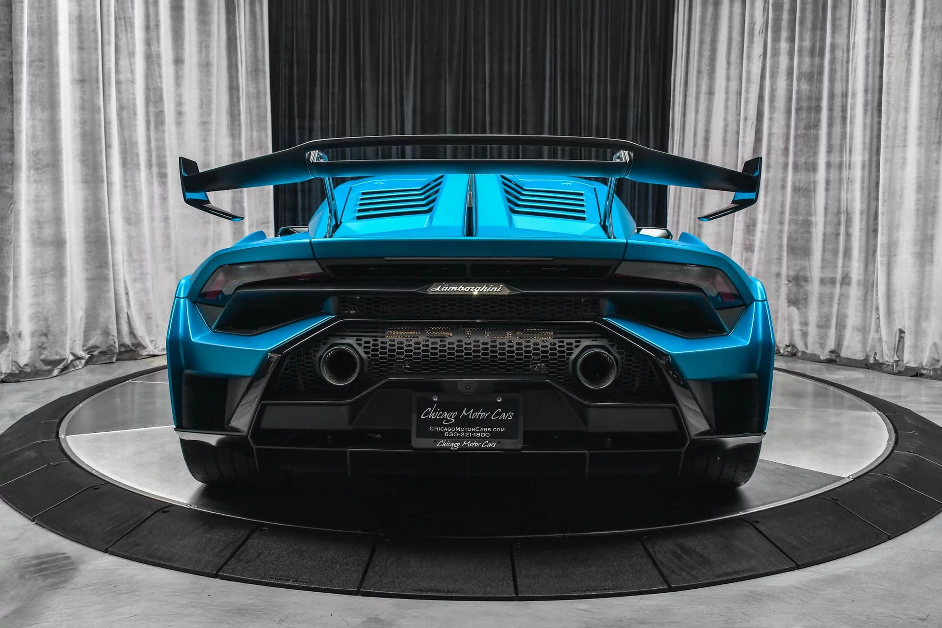 Blu Uranus Matt Lamborghini Huracán
