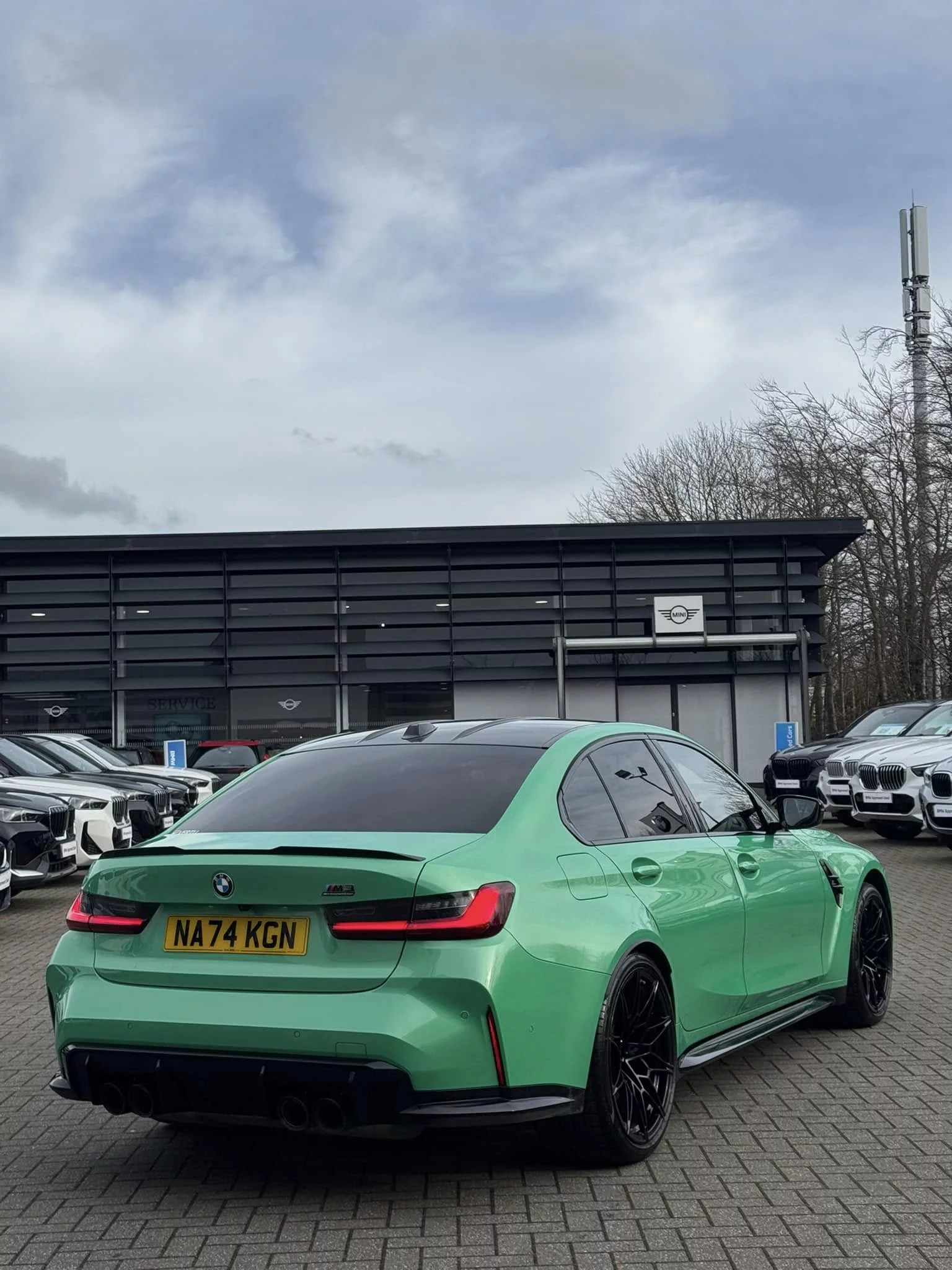Fame Green II BMW M3