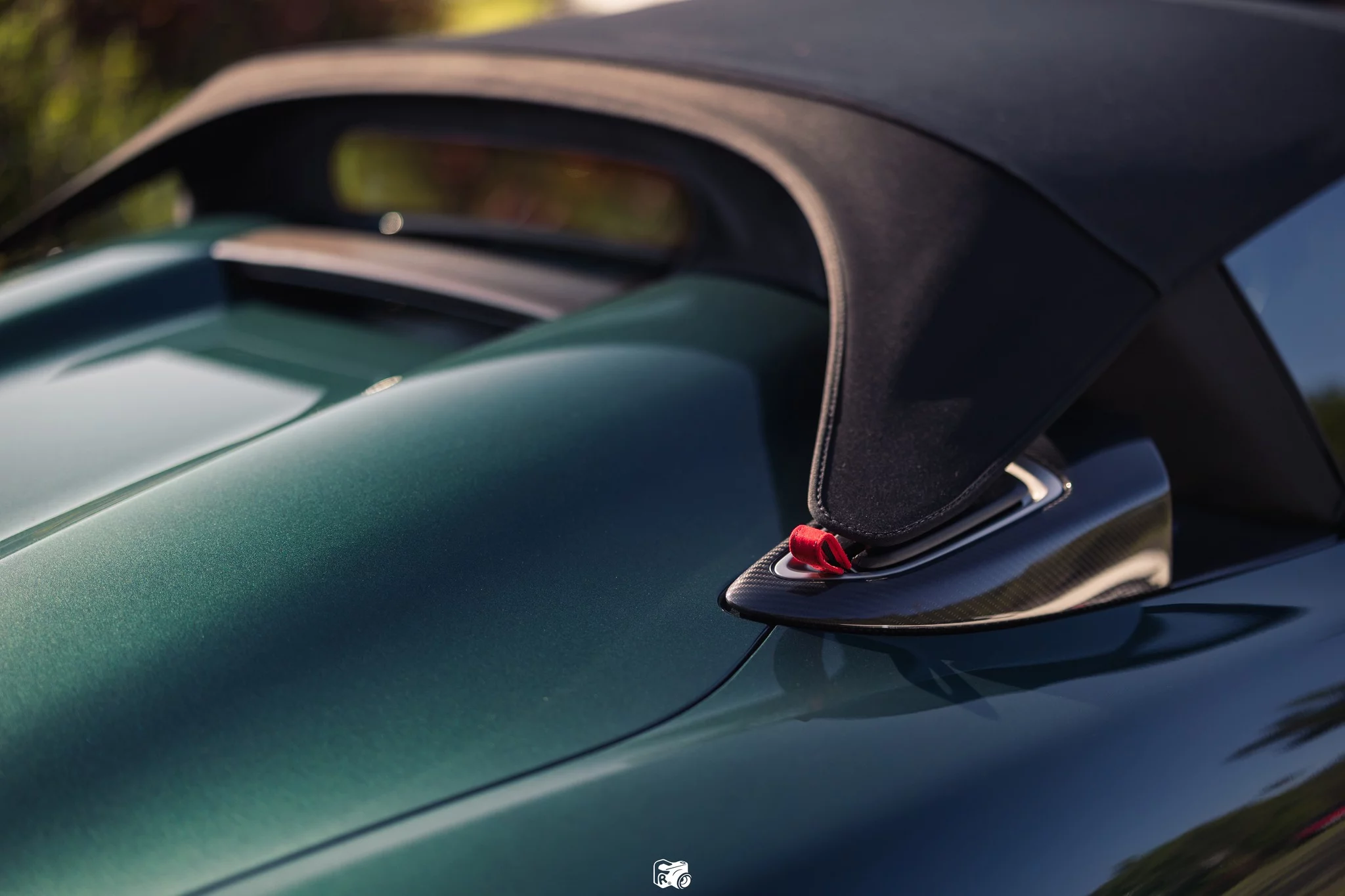 Forest Green Metallic Porsche 718 Spyder RS