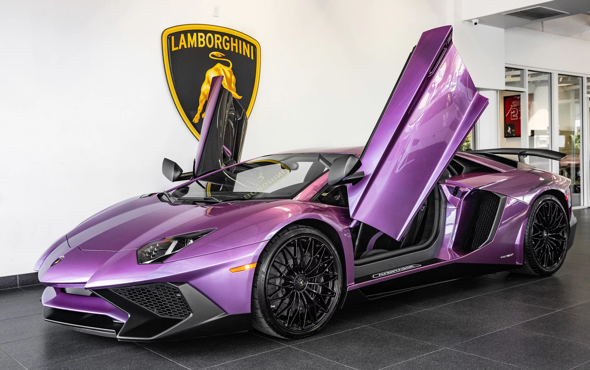 Viola SE30 Lamborghini Aventador