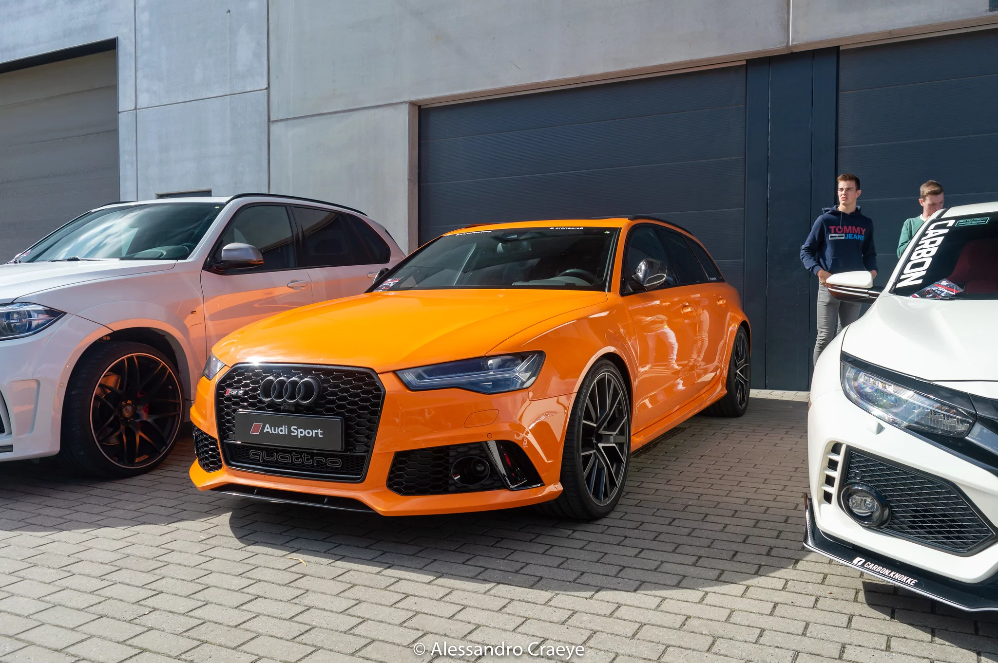 Glut Orange Audi RS6 Avant