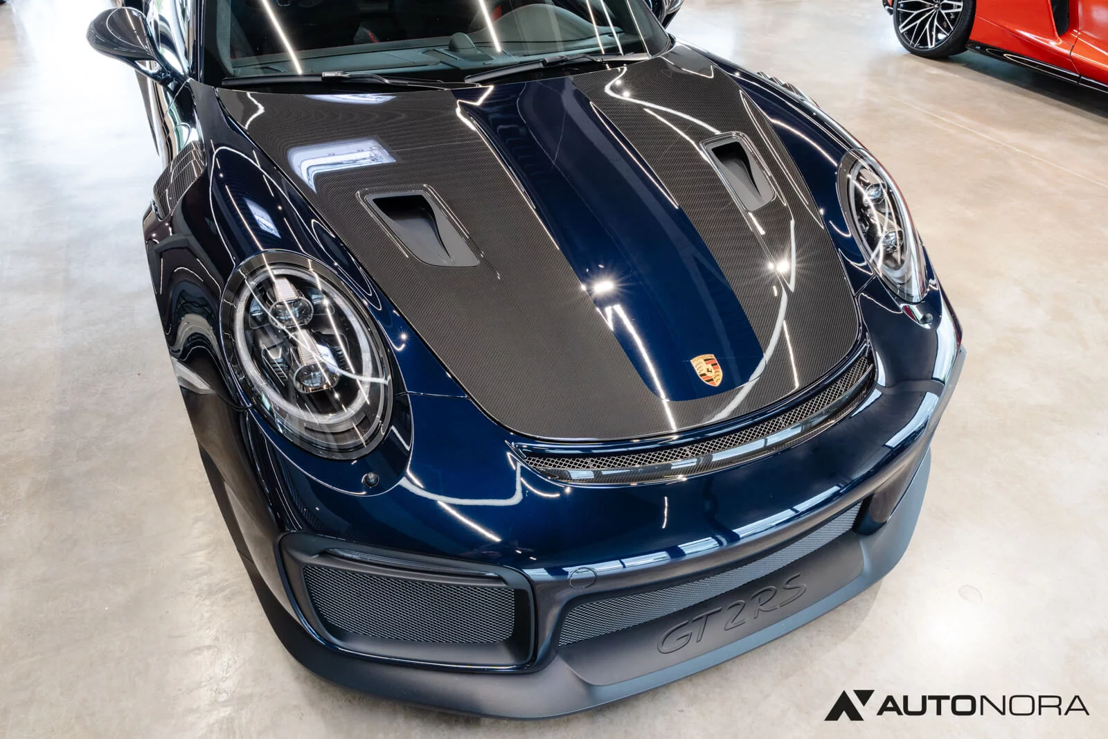 Night Blue Metallic Porsche 911 GT2 RS