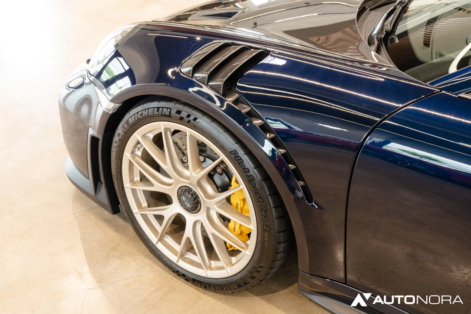 Night Blue Metallic Porsche 911 GT2 RS