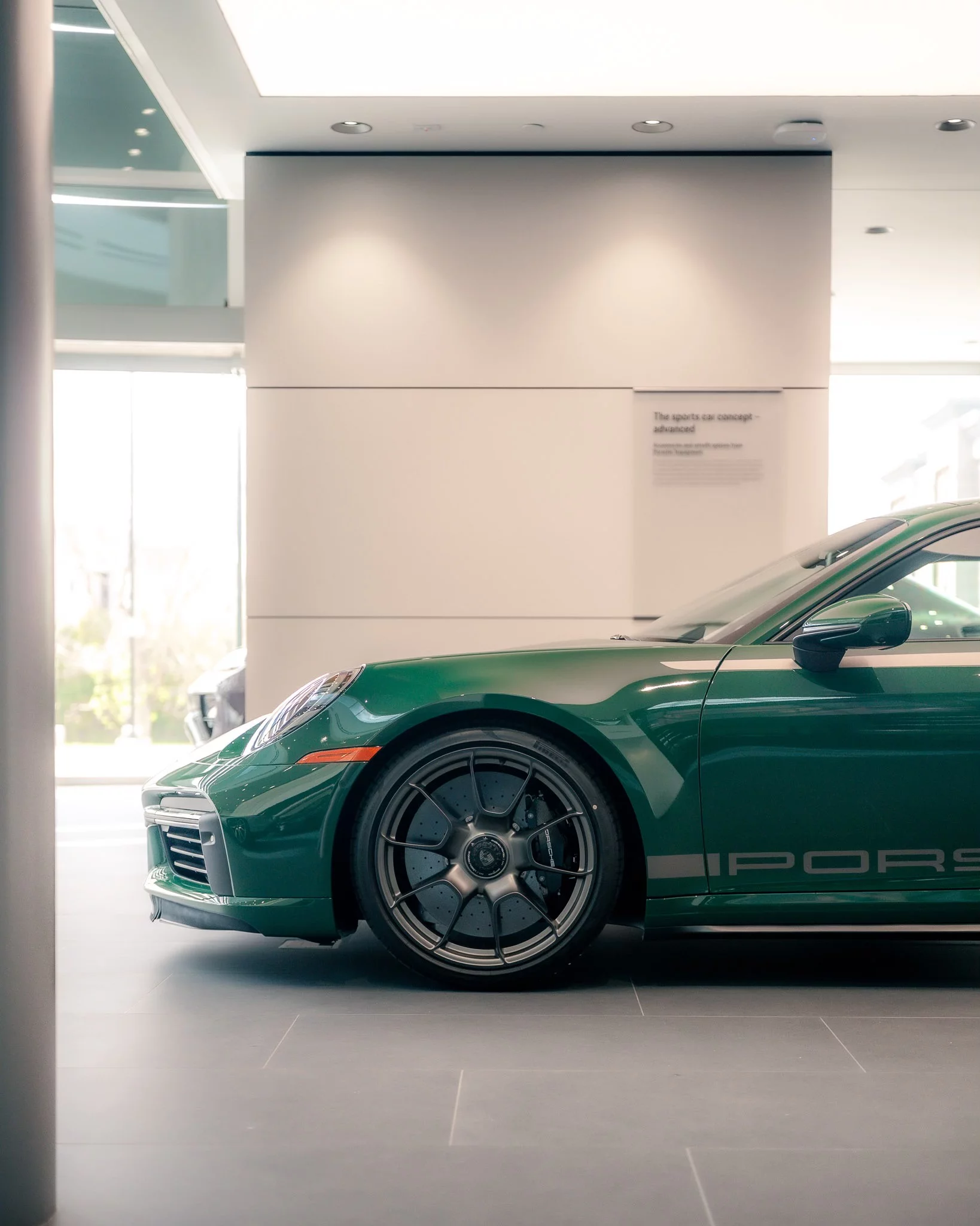 British Racing Green Porsche 911 Turbo