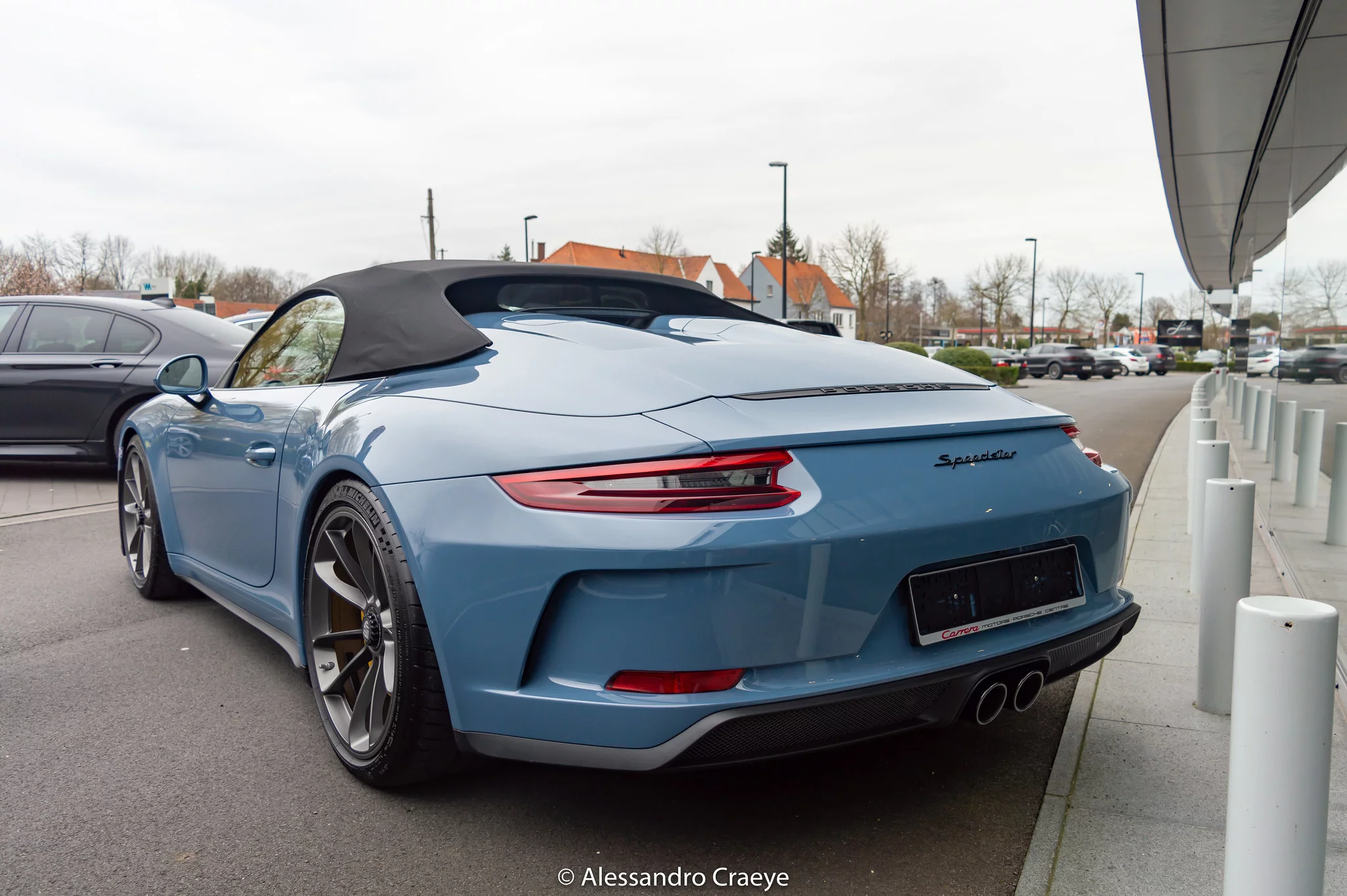 Etna Blue Porsche 911 Speedster