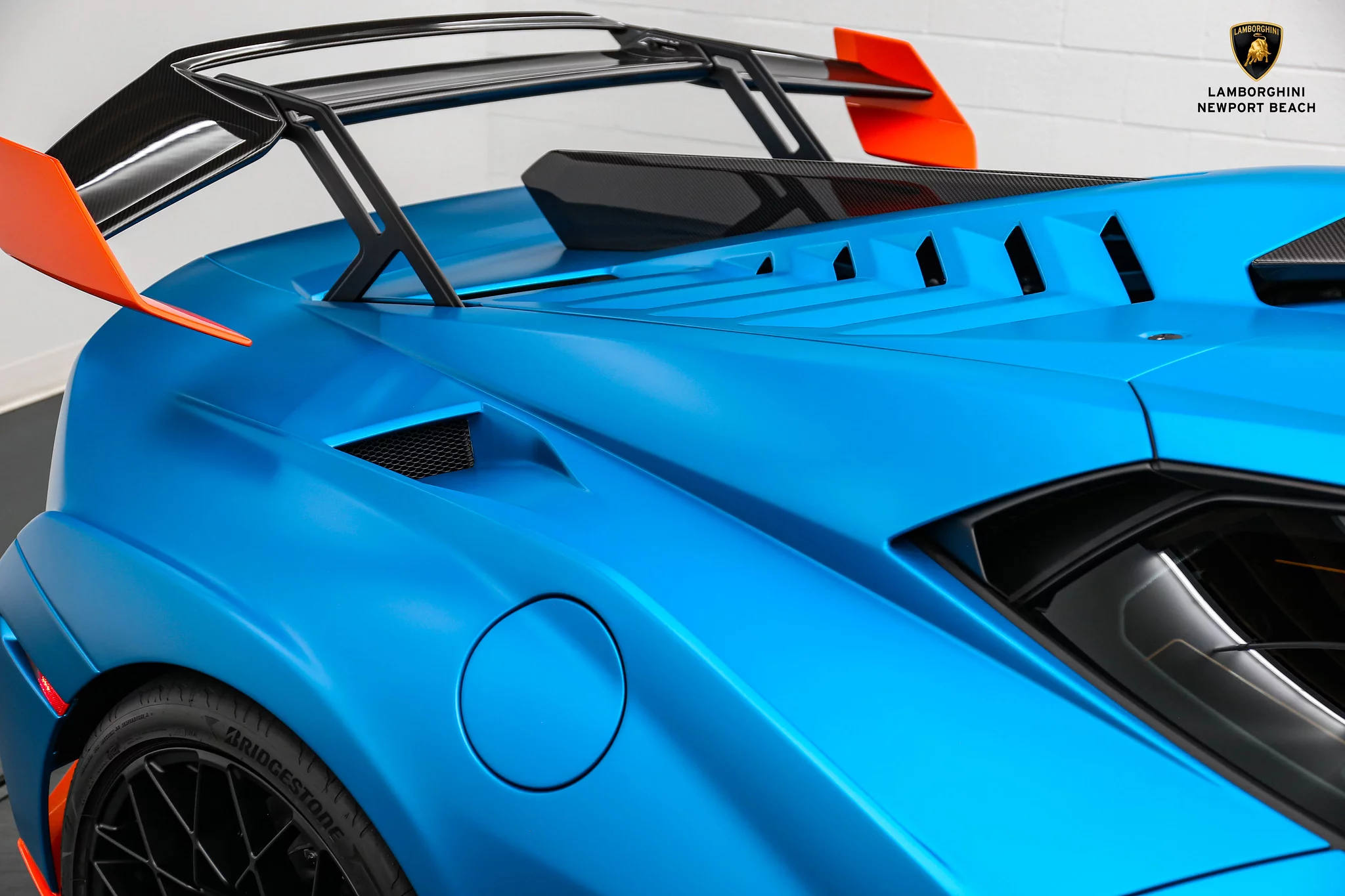 Blu Uranus Matt Lamborghini Huracán