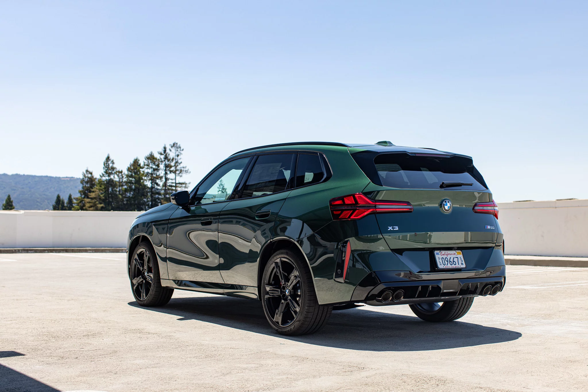 Deep Sea Green BMW X3