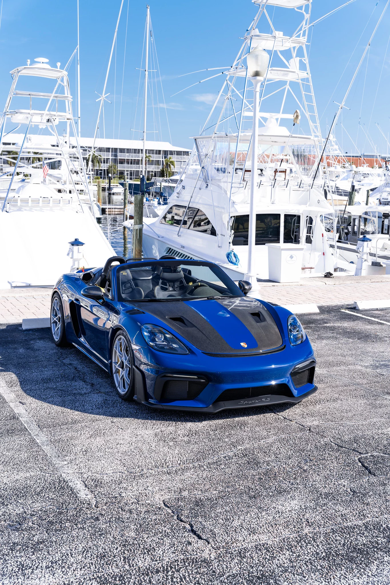 Albert Blue Porsche 718 Spyder RS