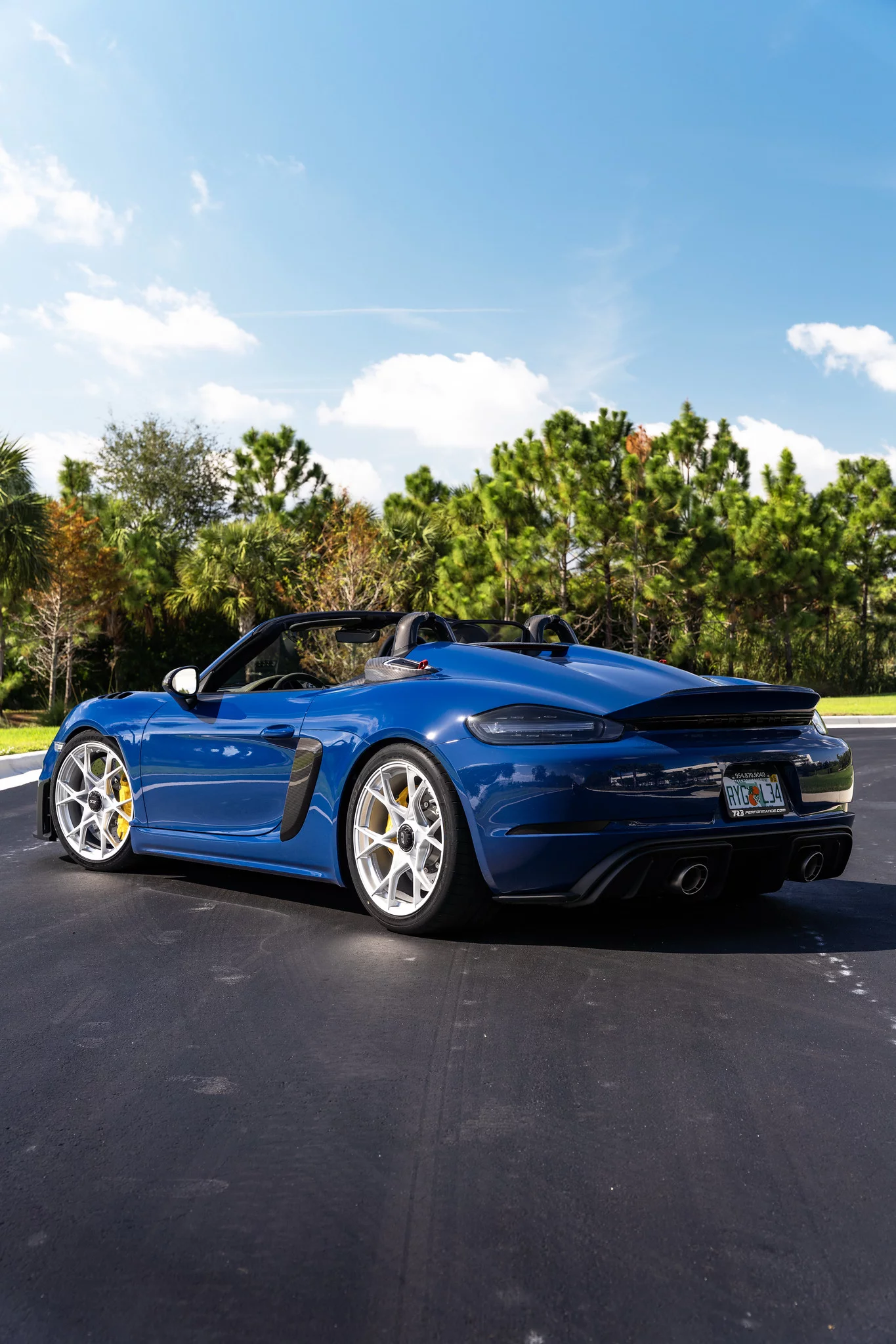Albert Blue Porsche 718 Spyder RS