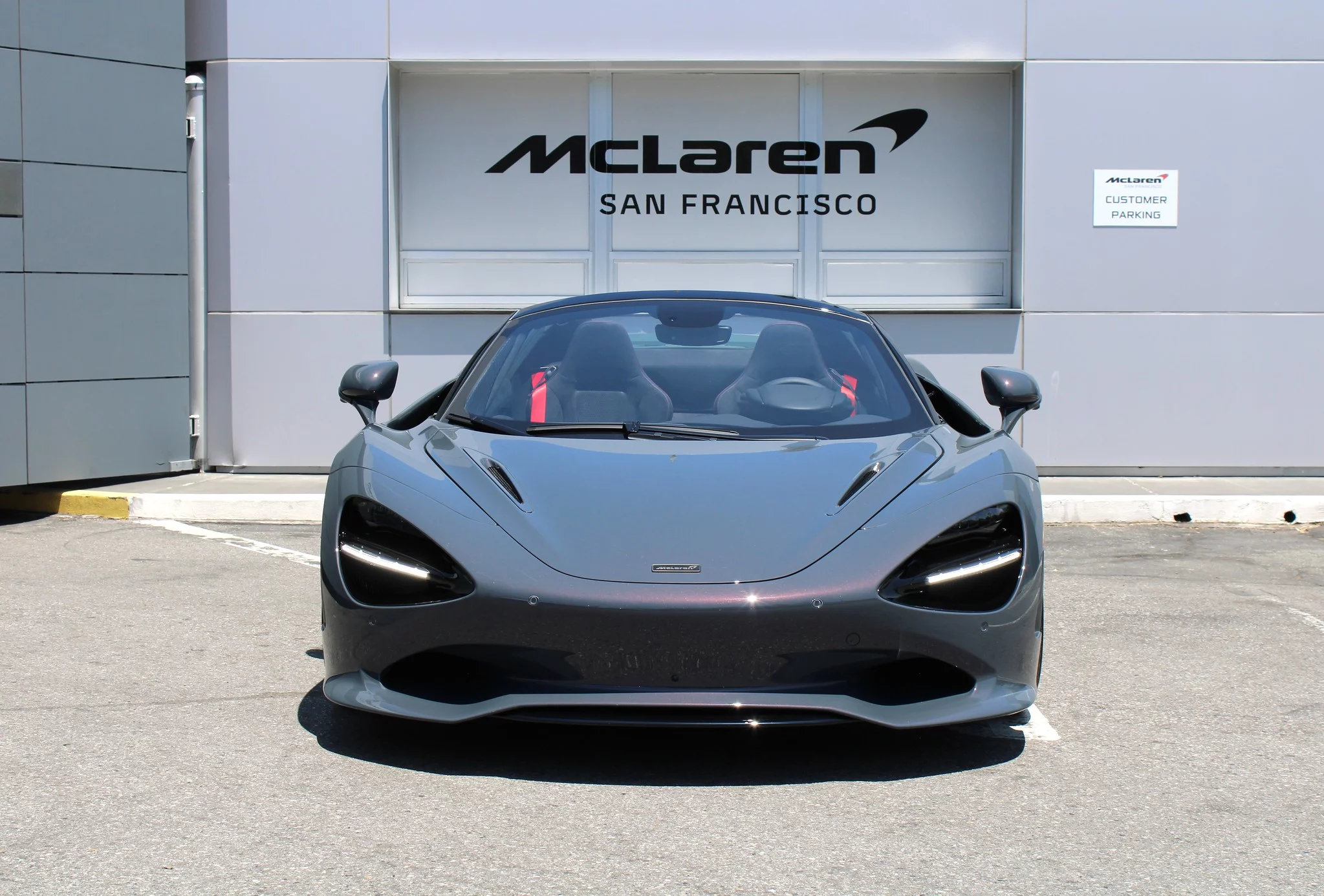 Lava Grey McLaren 750S