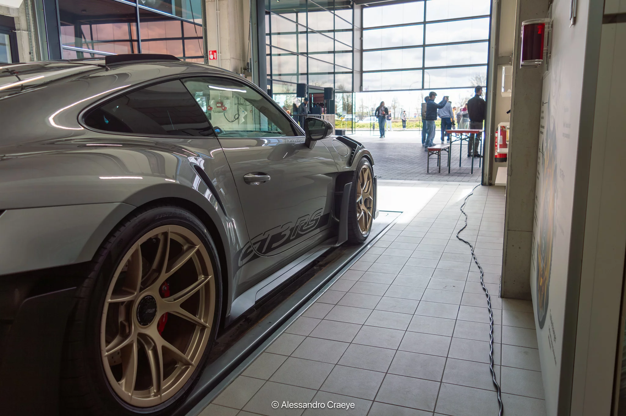 Stone Grey Metallic Porsche 911 GT3 RS