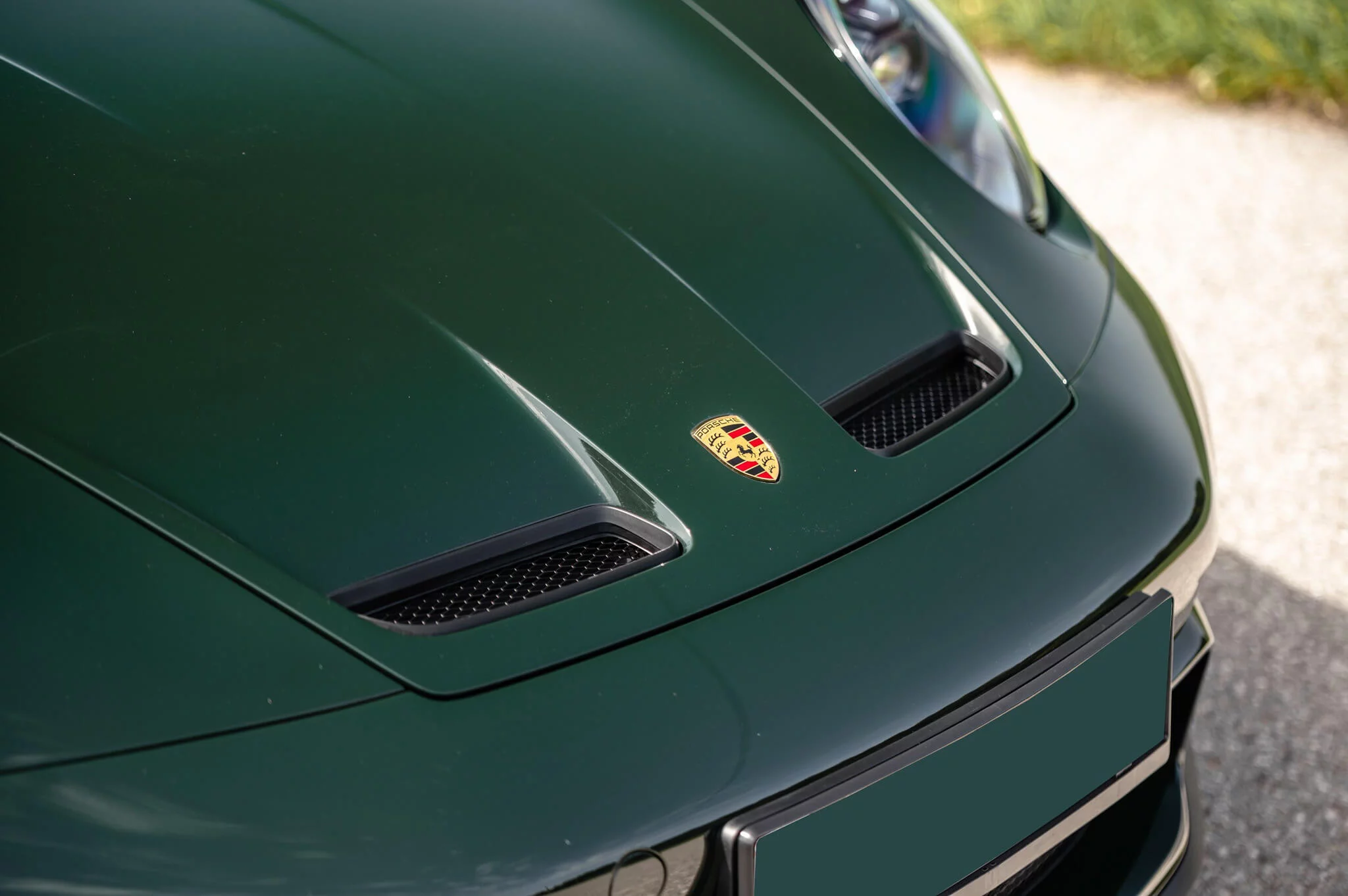 Brewster Green Porsche 911 GT3