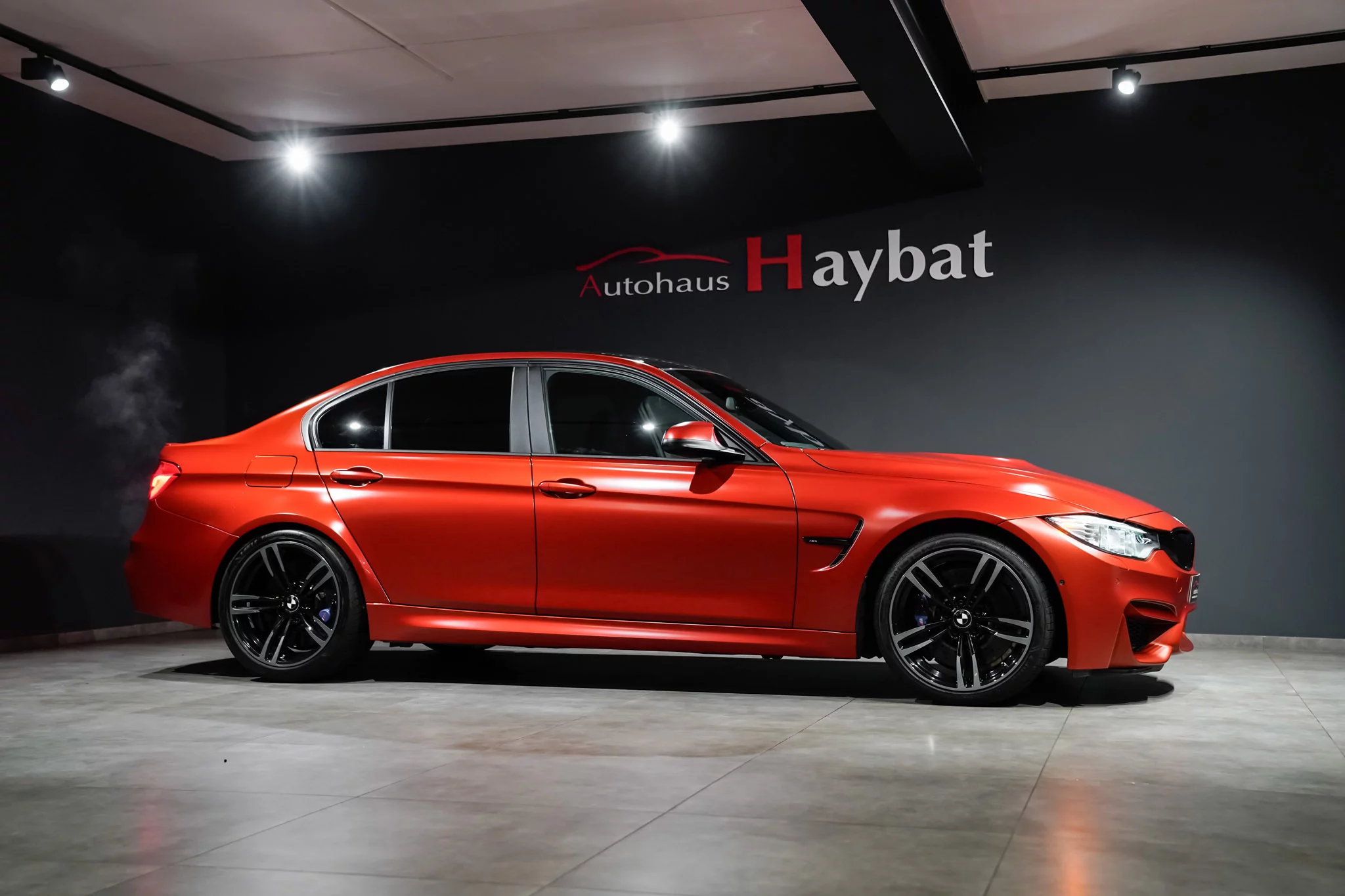 Frozen Red BMW M3