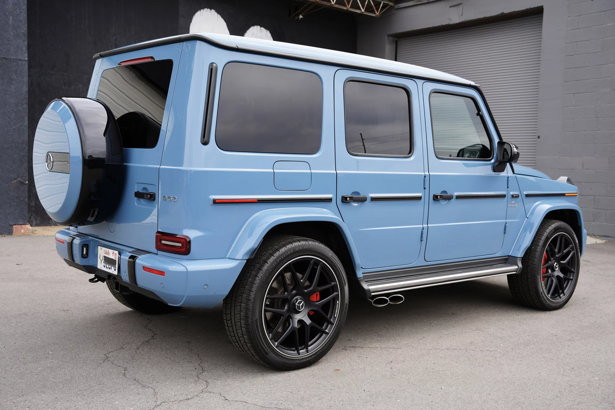 China Blue Mercedes-AMG G 63