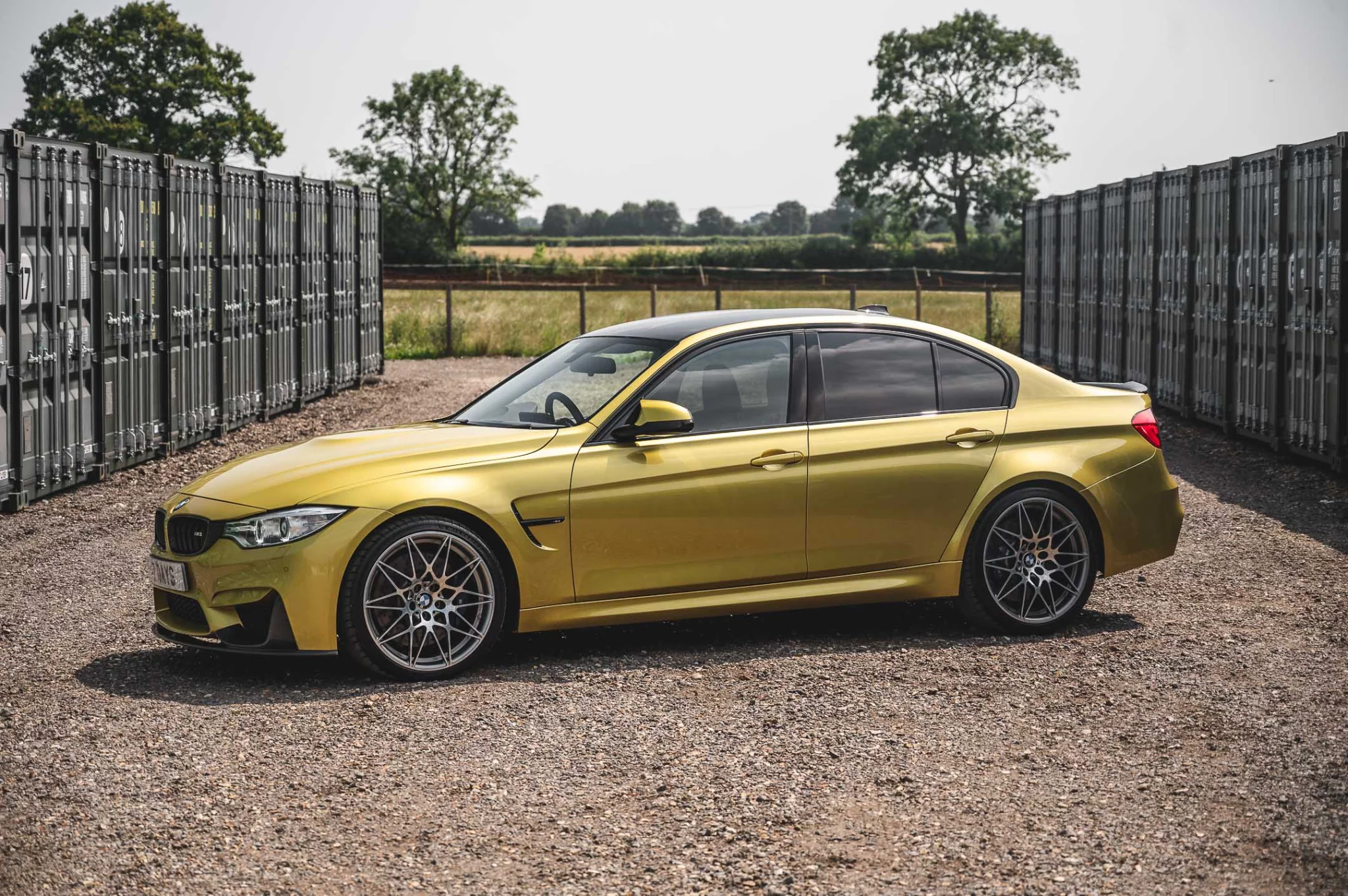 Austin Yellow BMW M3