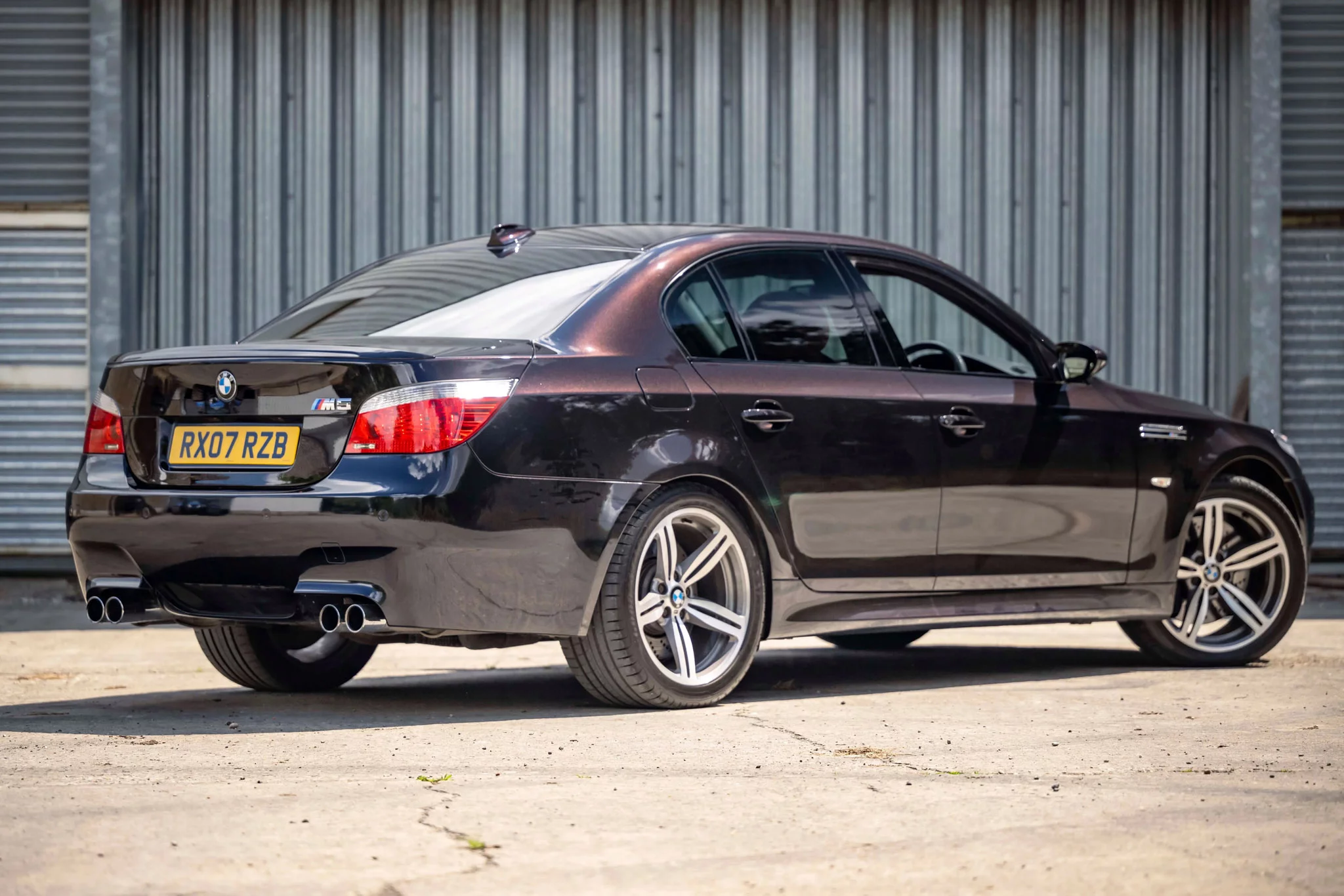 Ruby Black BMW M5