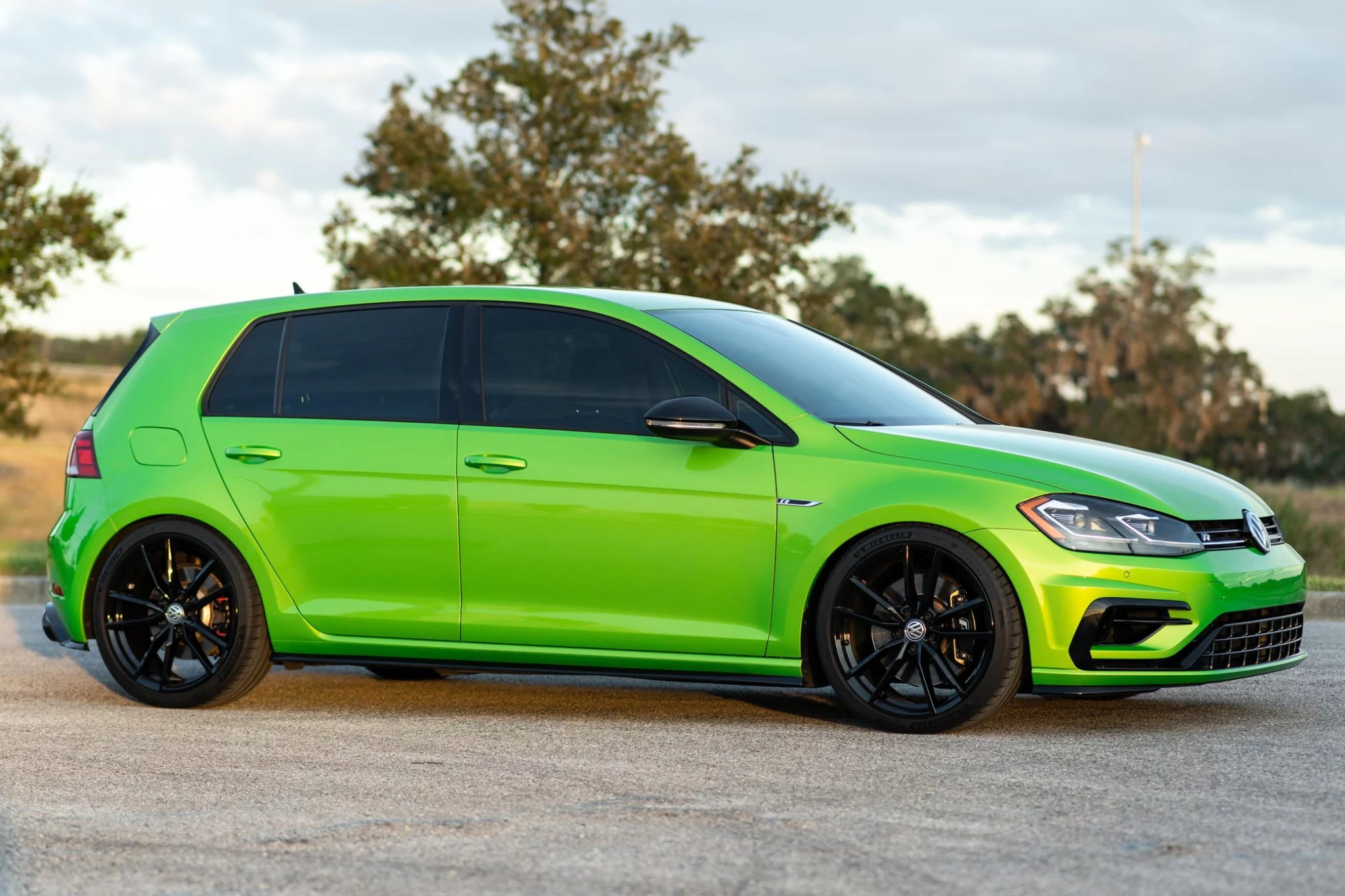 Viper Green Volkswagen Golf