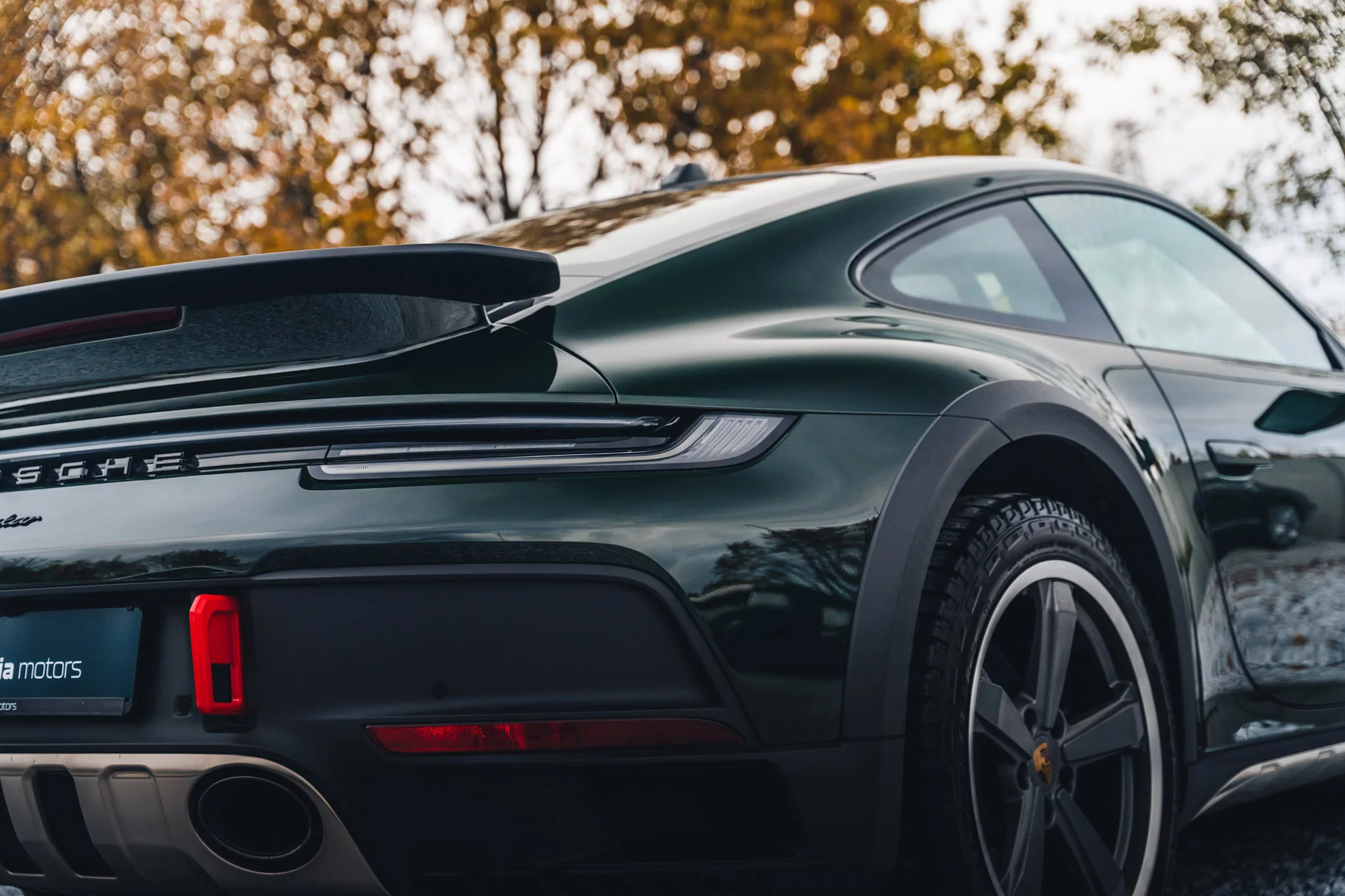Brewster Green Porsche 911 Dakar