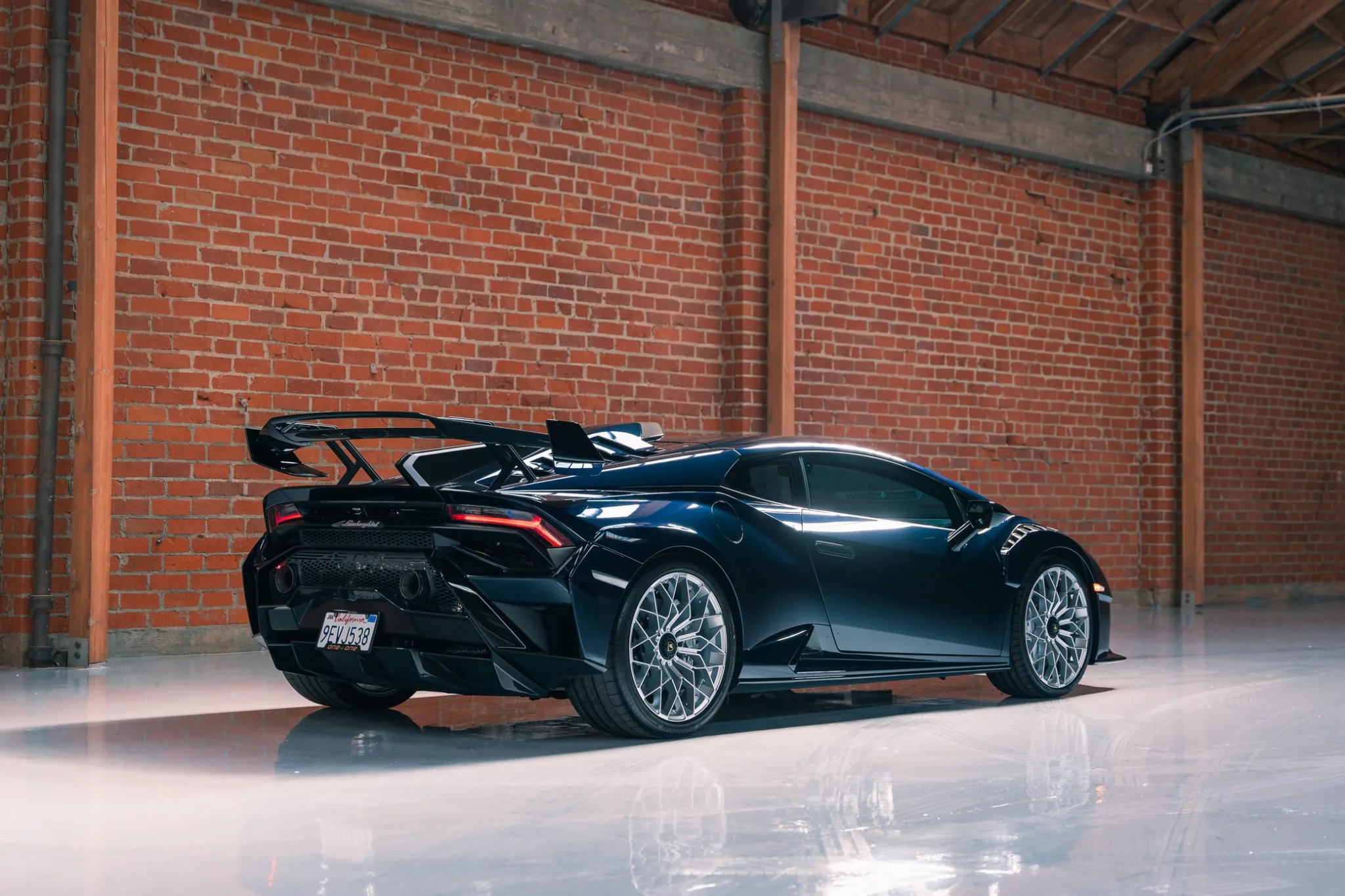 Blu Fontus Lamborghini Huracán
