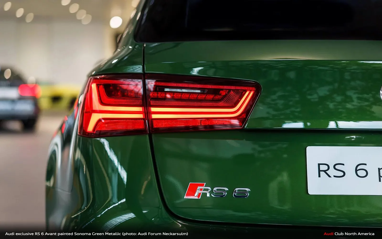 Sonoma Green Audi RS6 Avant