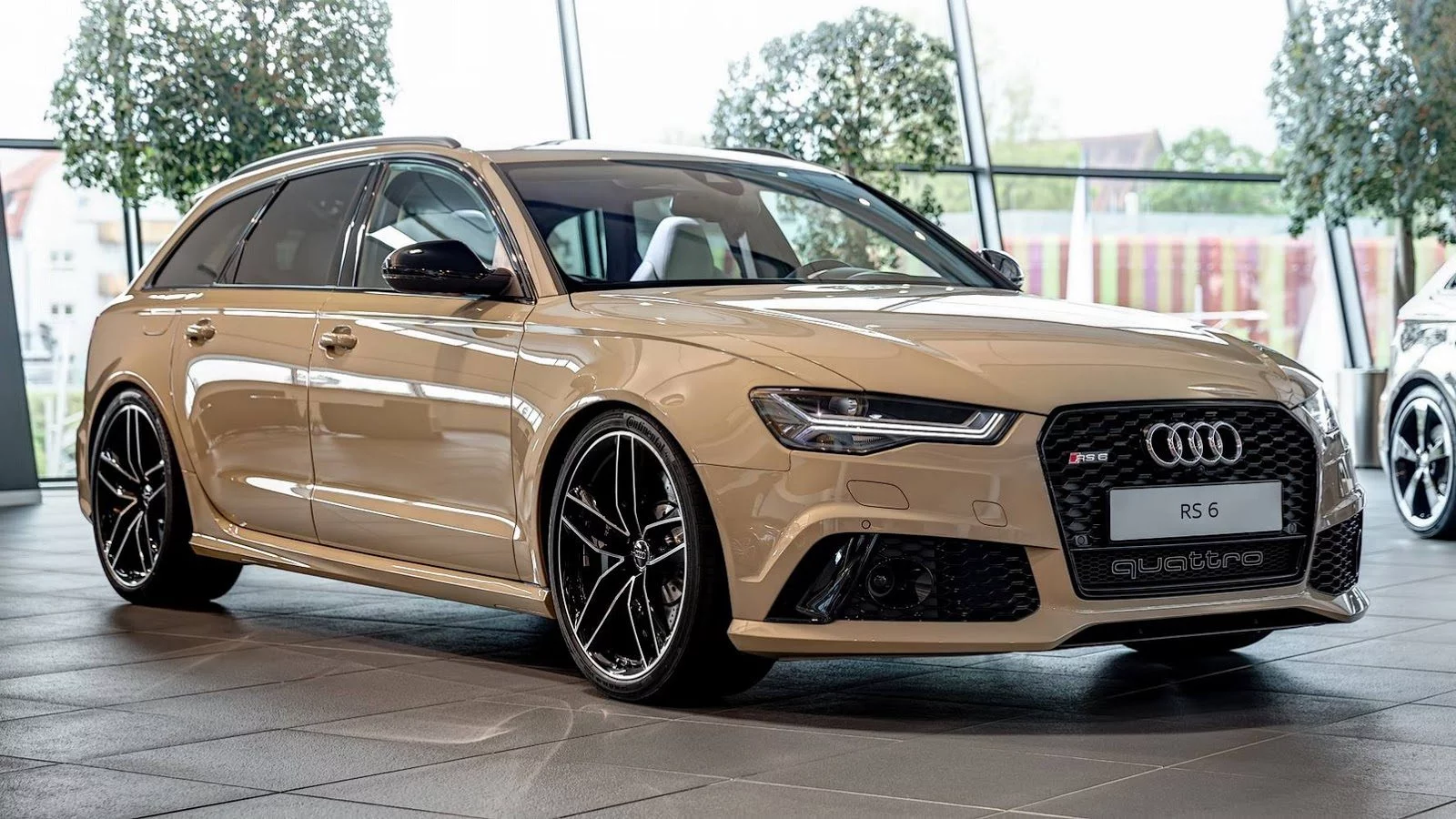 Mocha Latte Audi RS6 Avant