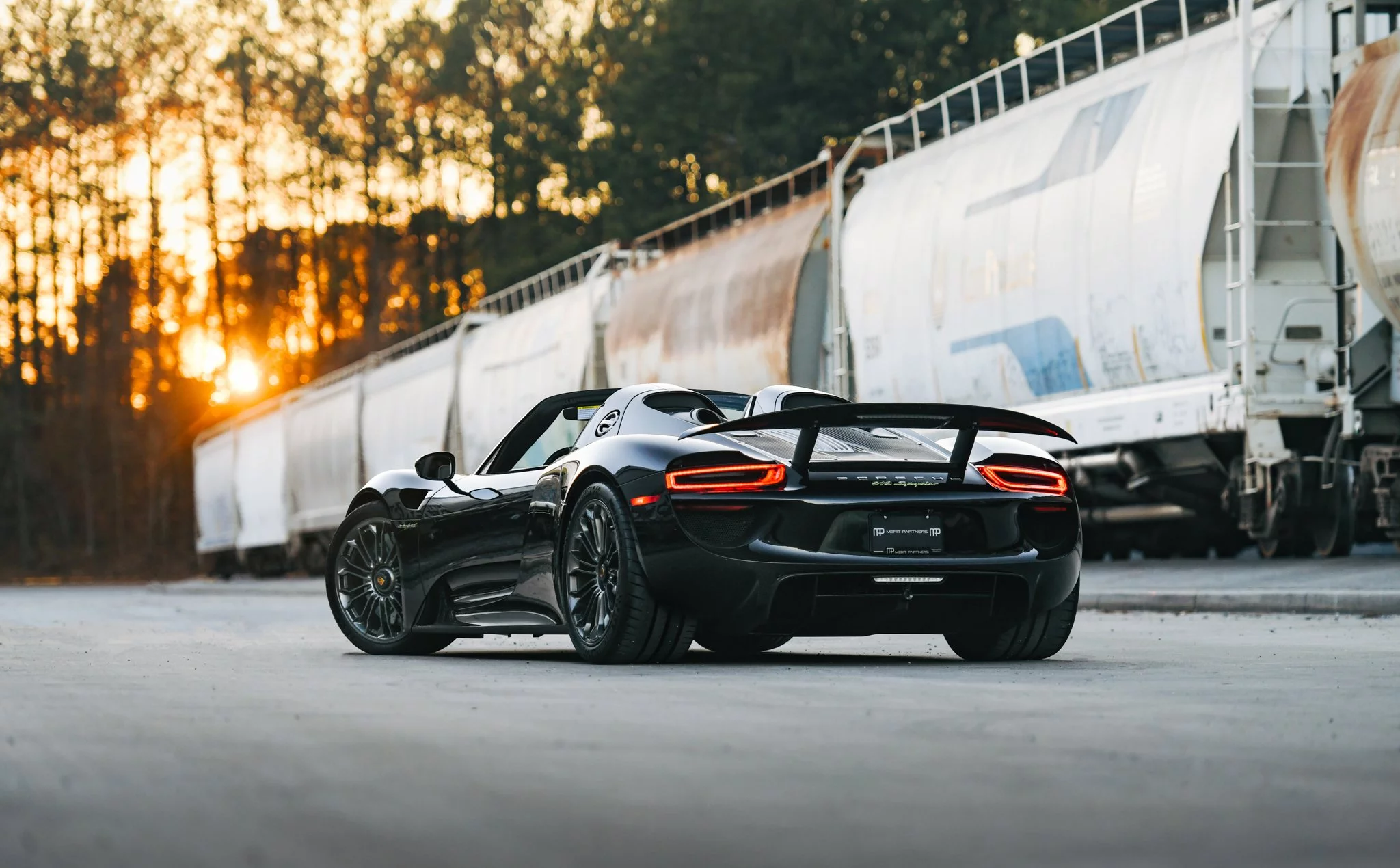 Basalt Black Porsche 918 Spyder