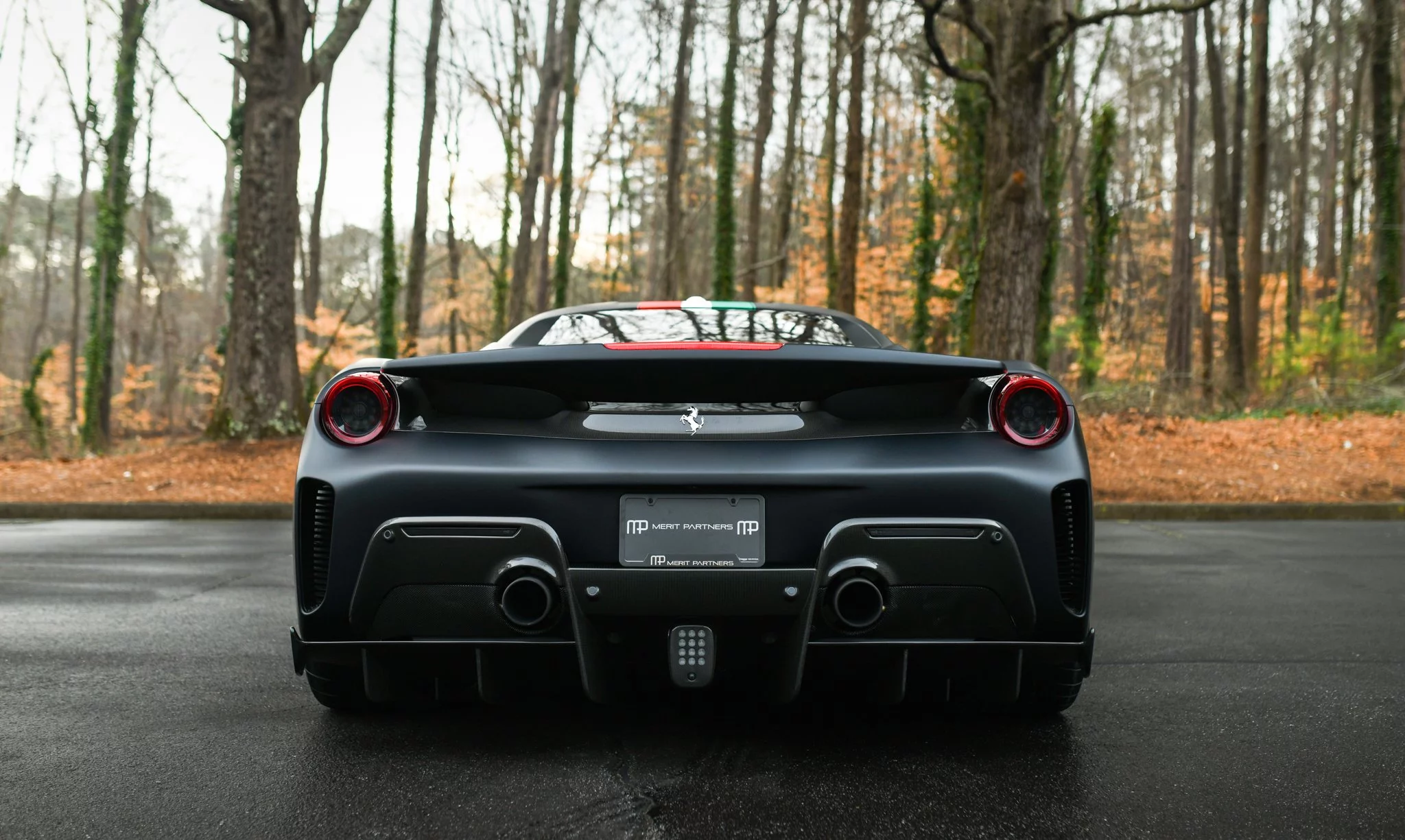 Nero DS Opaco Ferrari 488