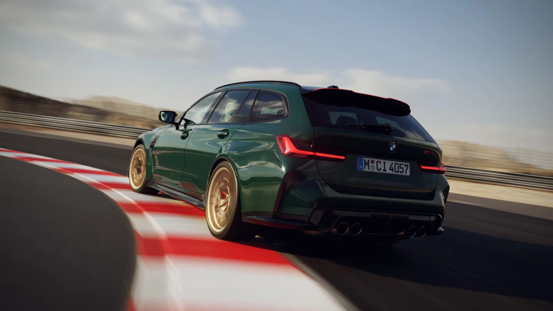 British Racing Green BMW M3