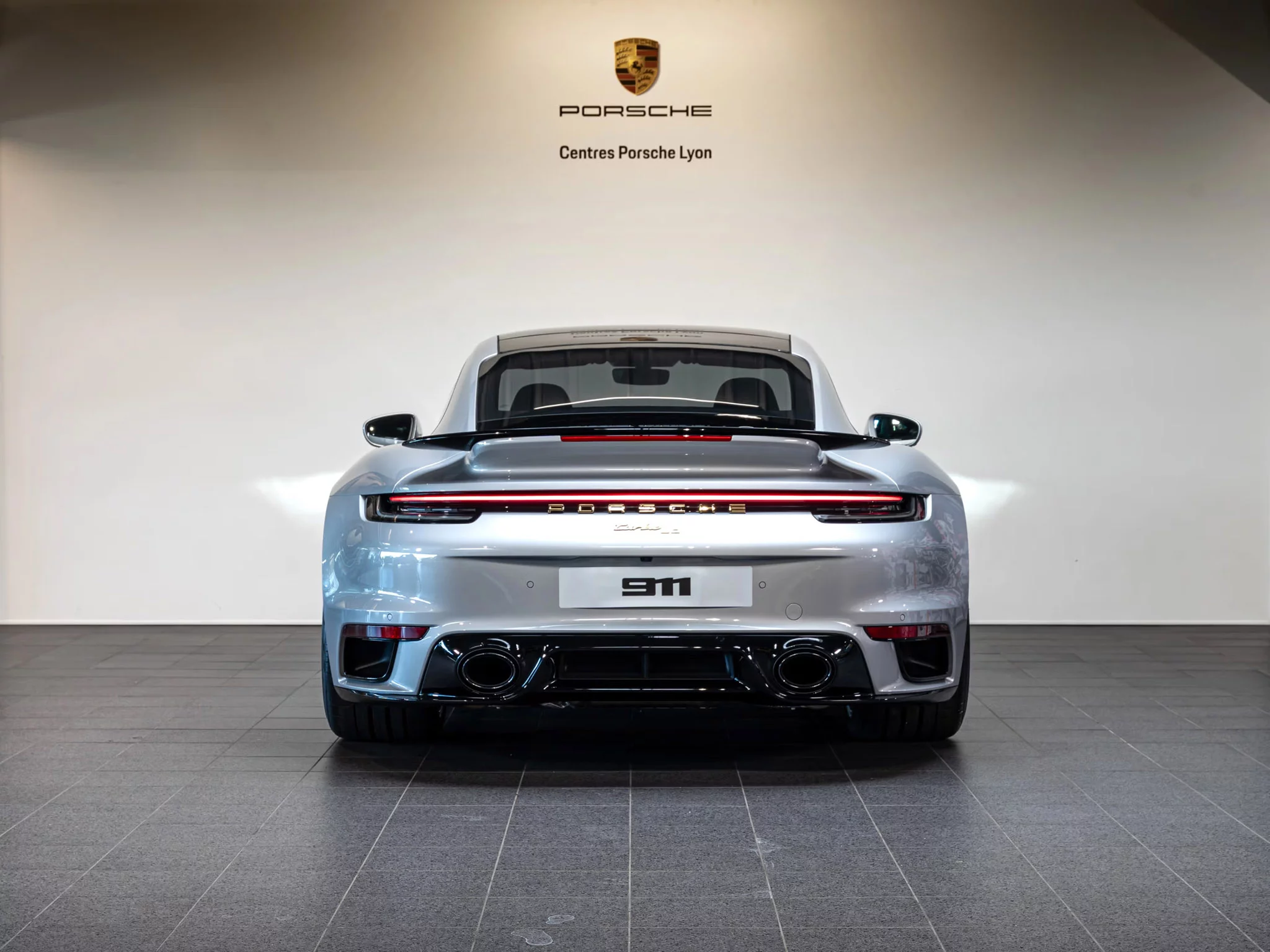 Centenaire Silver Porsche 911 Turbo
