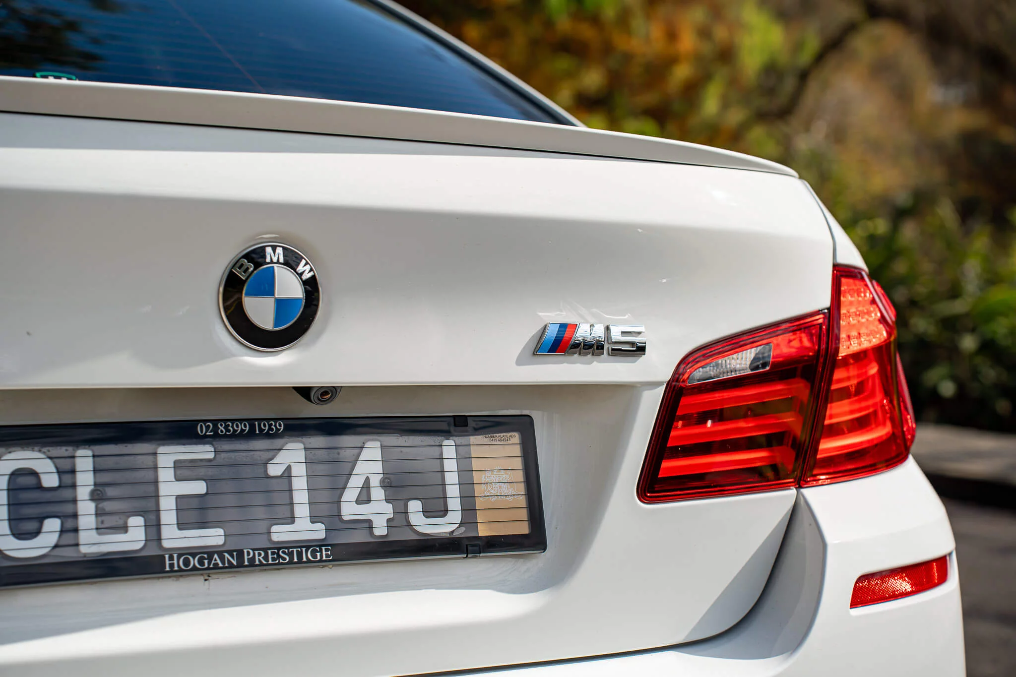 Alpine White III BMW M5
