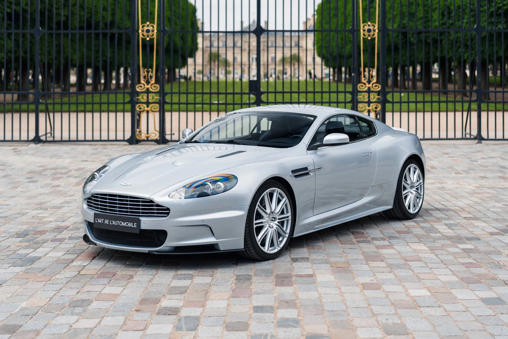 Titanium Silver Aston Martin DBS