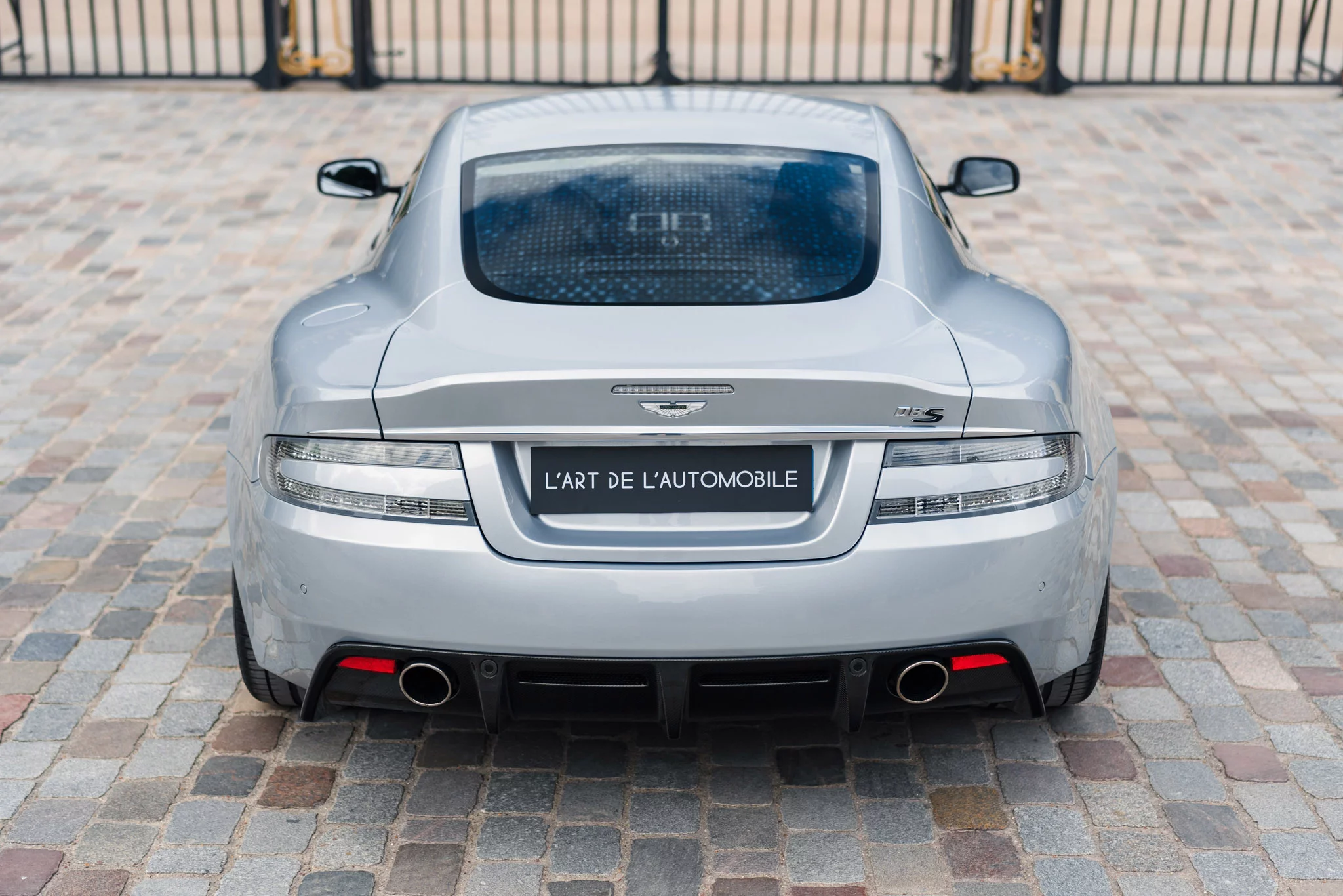 Titanium Silver Aston Martin DBS