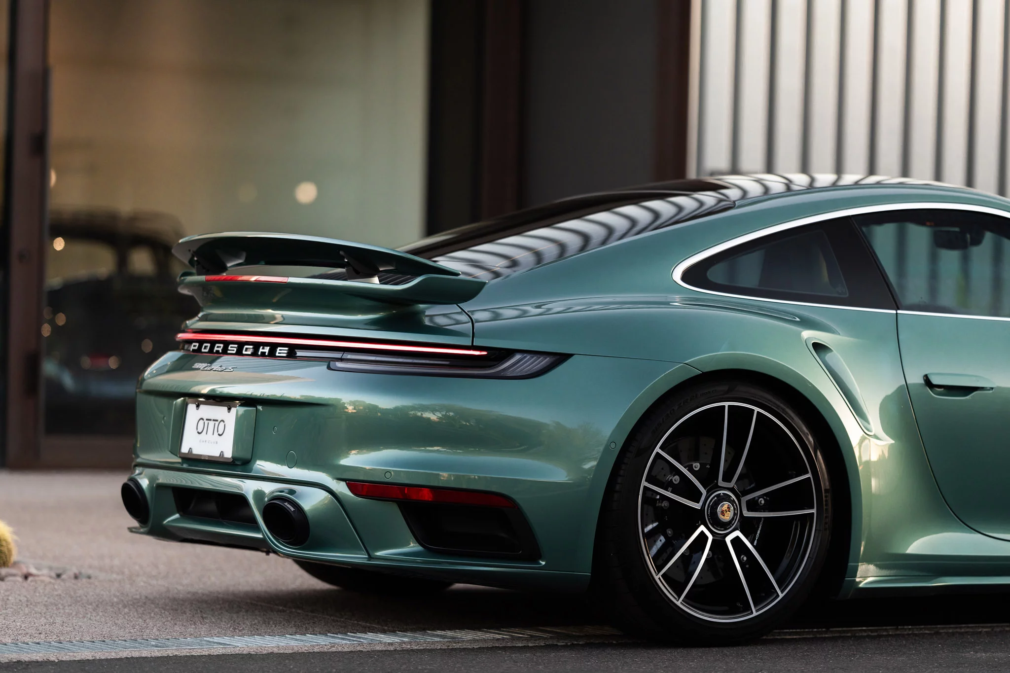Racing Green Metallic Porsche 911 Turbo