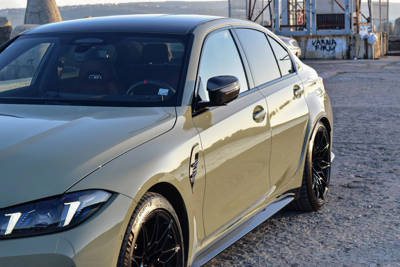 Stone Grey BMW M3